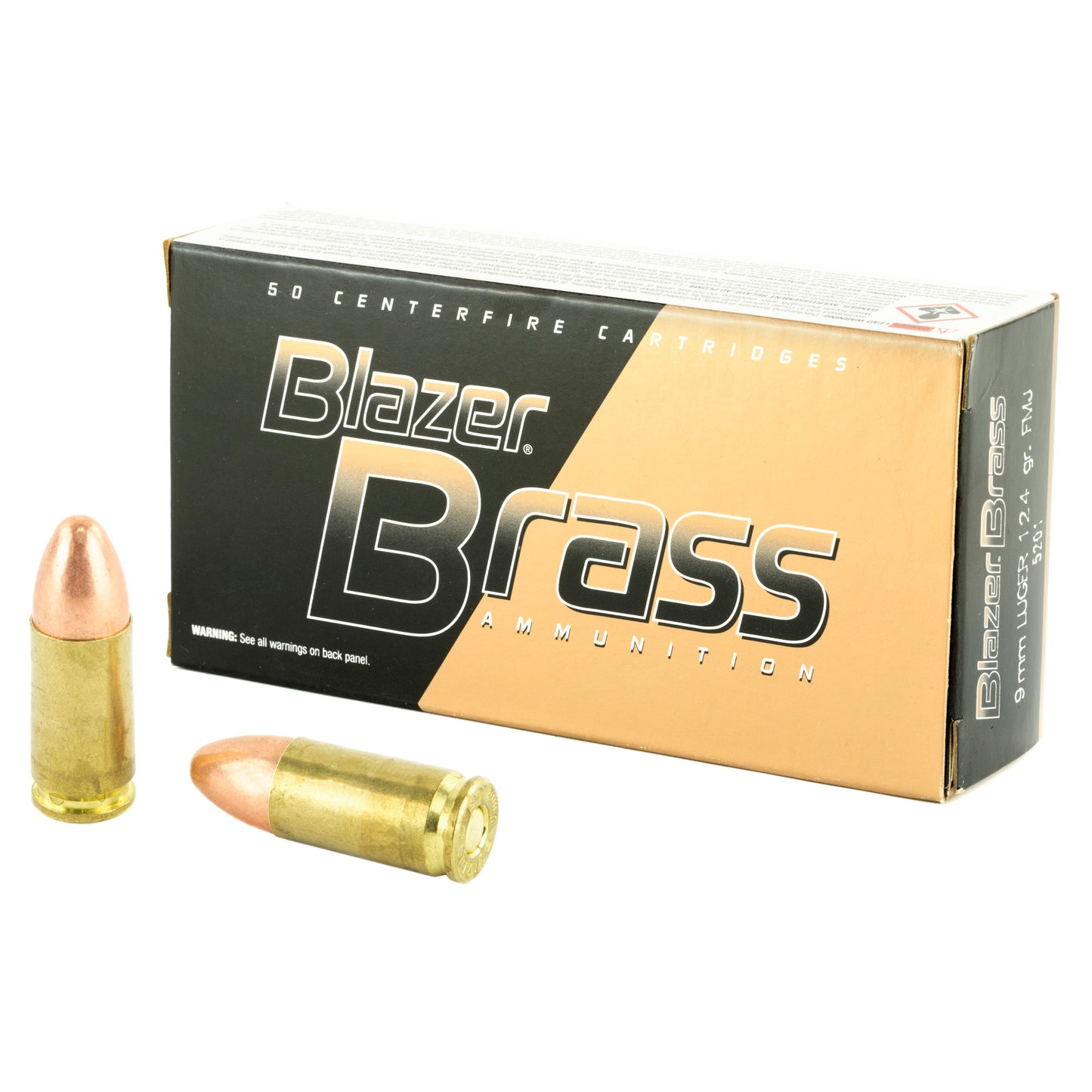 BLAZER BRASS 9MM 124GR FMJ 50/1000