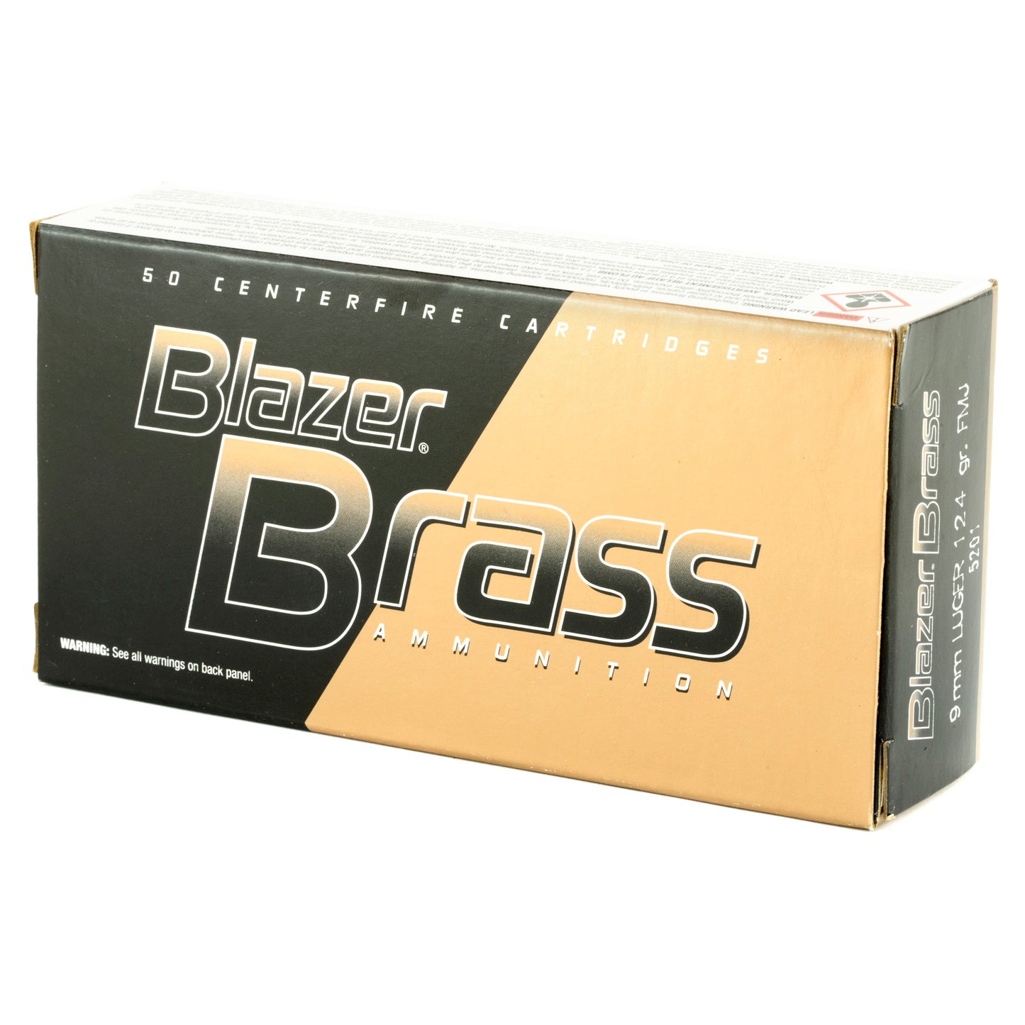 BLAZER BRASS 9MM 124GR FMJ 50/1000