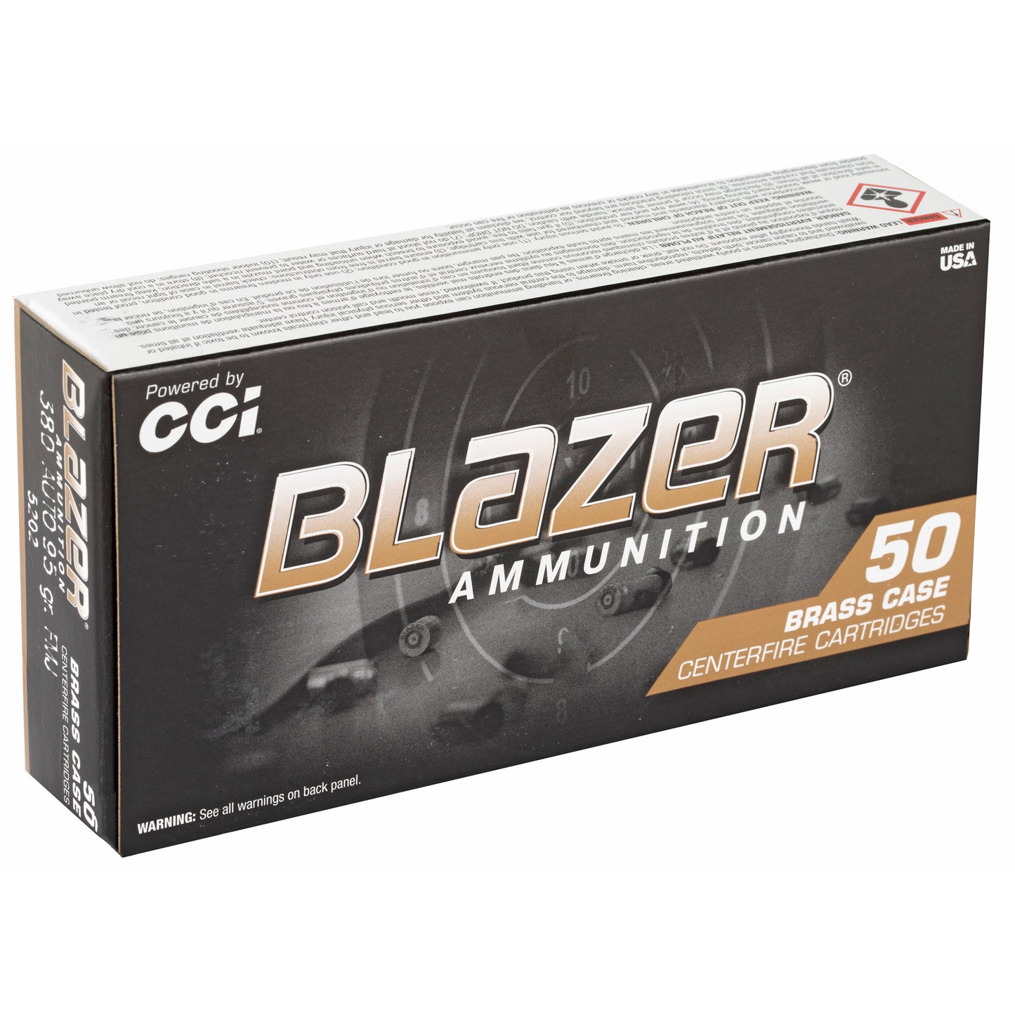 BLAZER BRASS 380ACP 95GR FMJ 50/1000