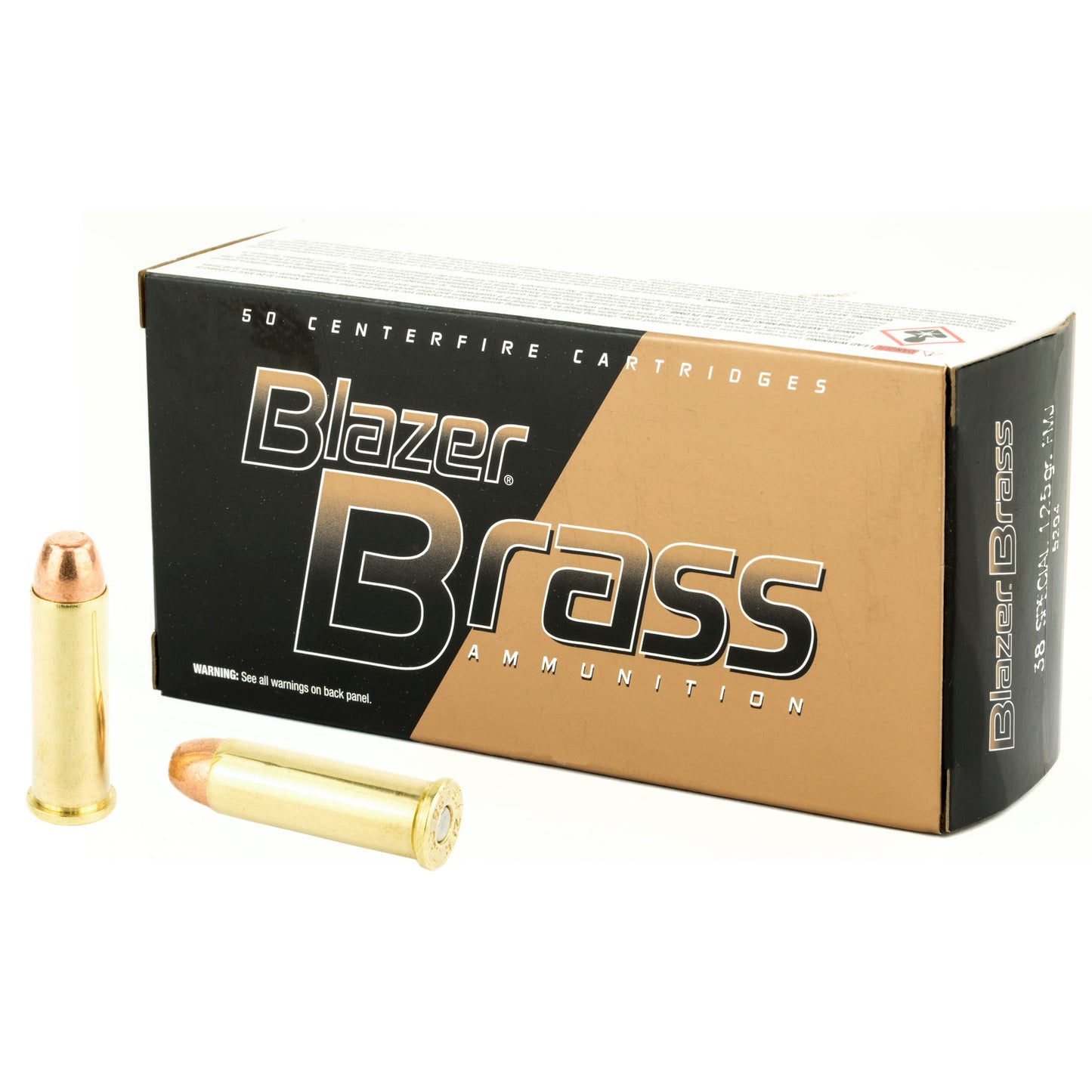 BLAZER BRASS 38SPL 125GR FMJ 50/1000