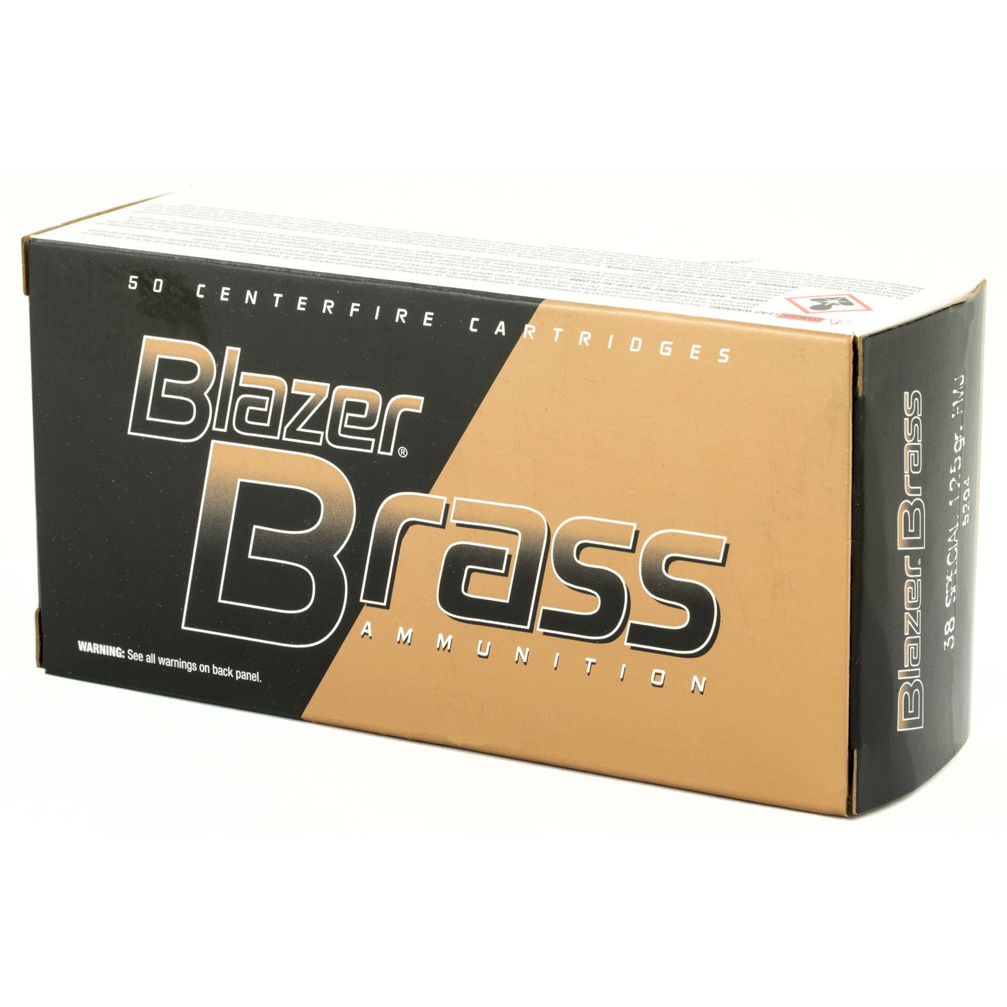 BLAZER BRASS 38SPL 125GR FMJ 50/1000