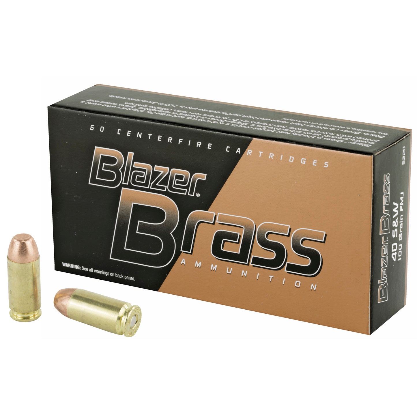 BLAZER BRASS 40SW 180GR FMJ 50/1000