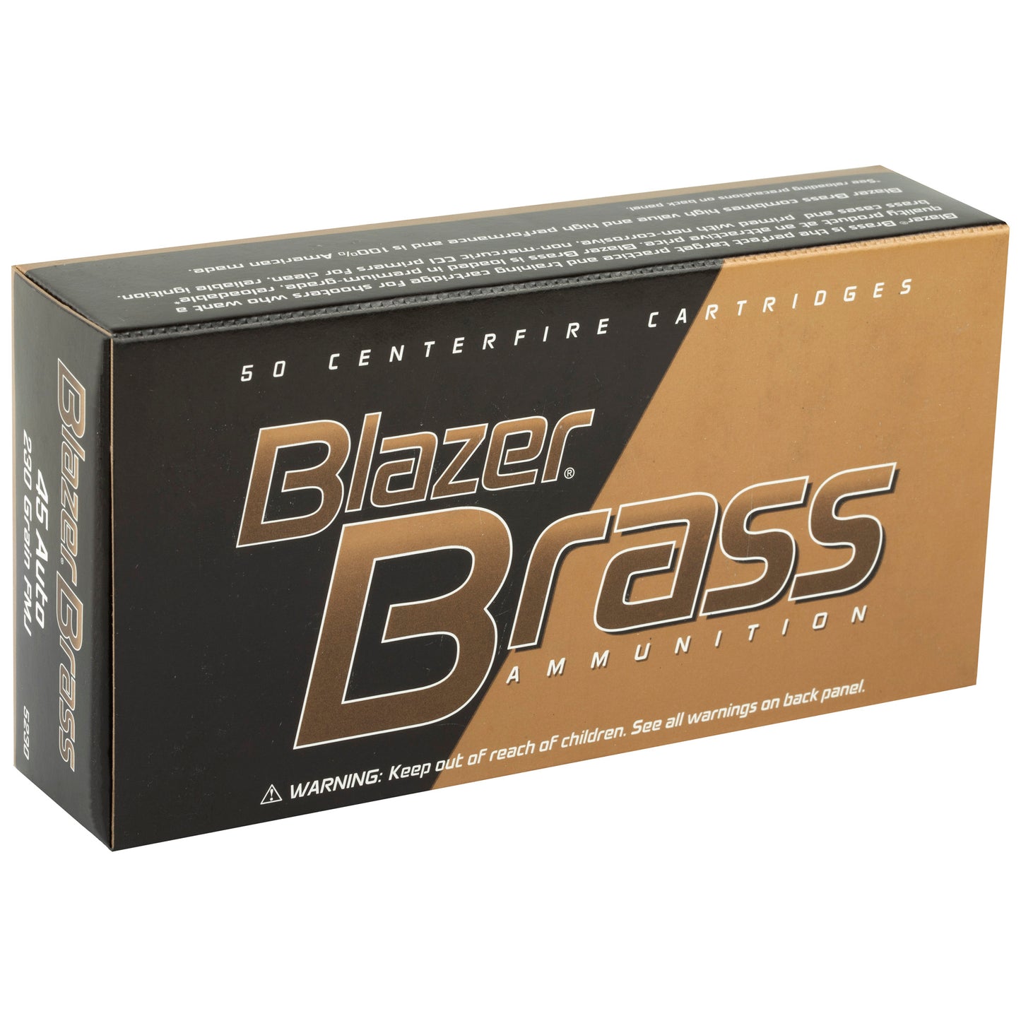 BLAZER BRASS 45ACP 230GR FMJ 50/1000