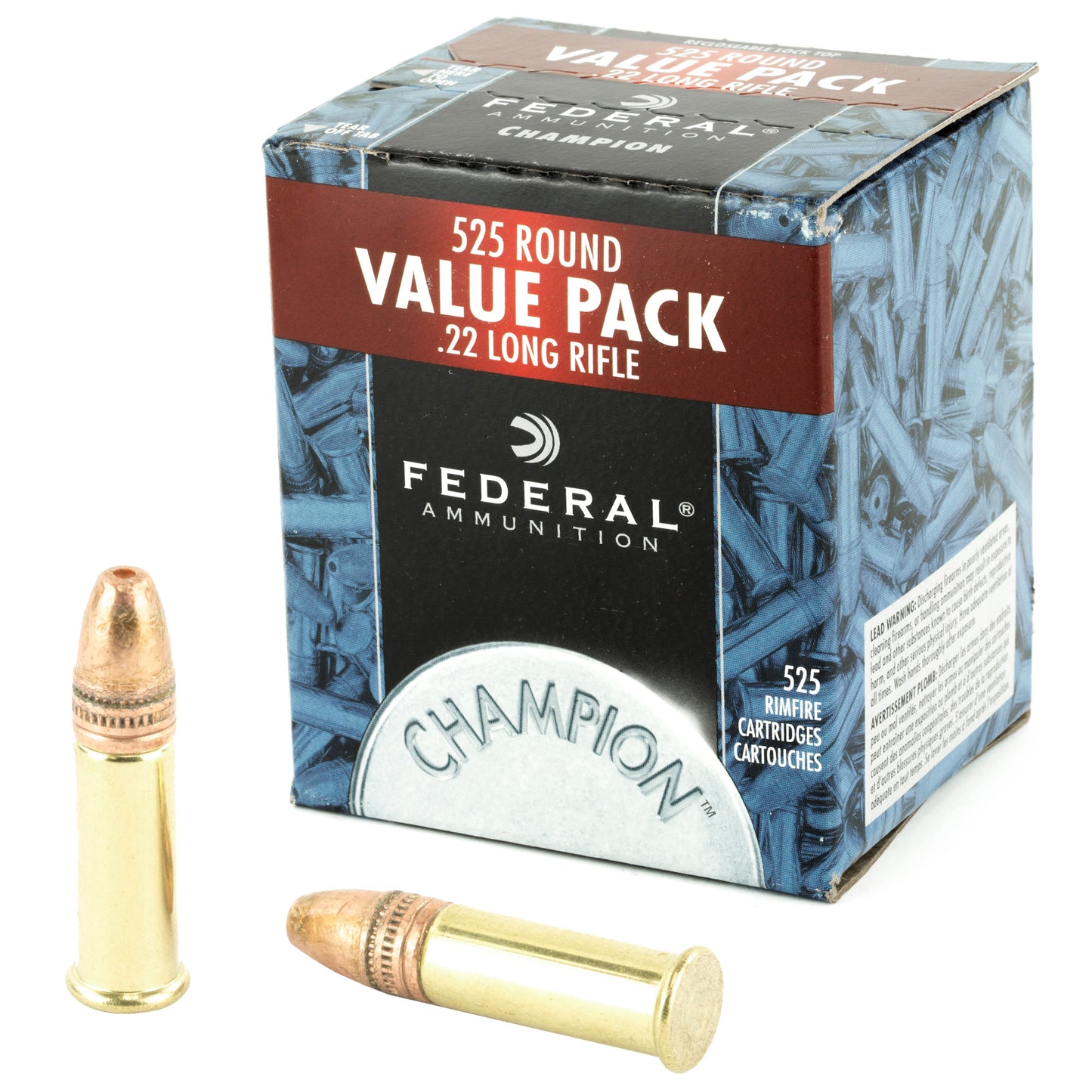 FED CHAMP 22LR 36GR CP HP 525/5250