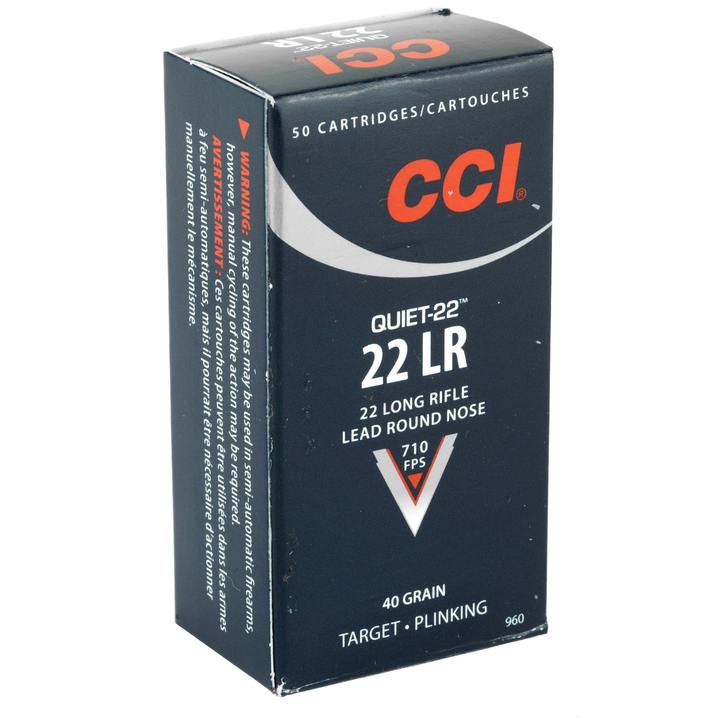 CCI QUIET 22LR 40GR LRN 50/5000