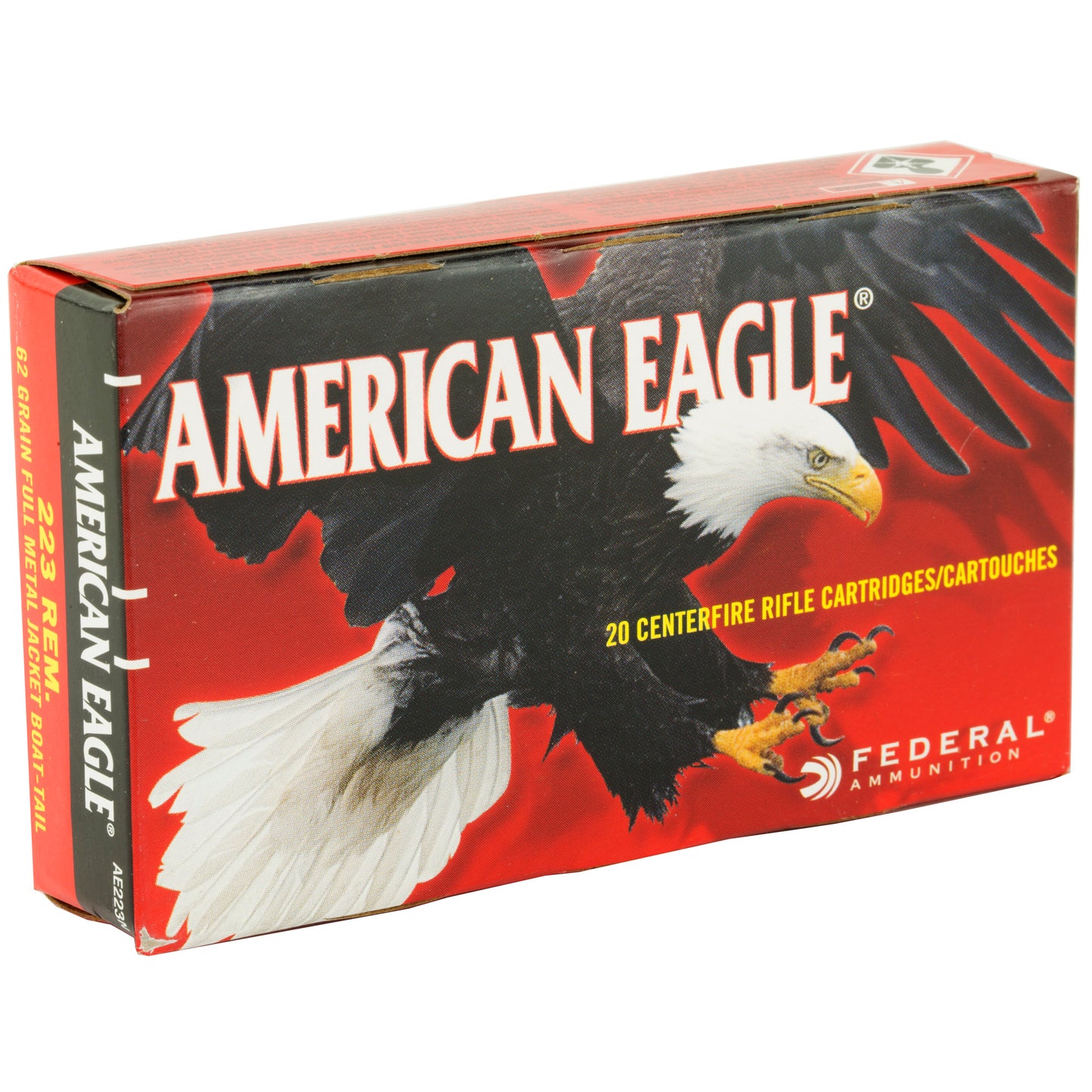 FED AM EAGLE 223 REM 62GR FMJ 20/500