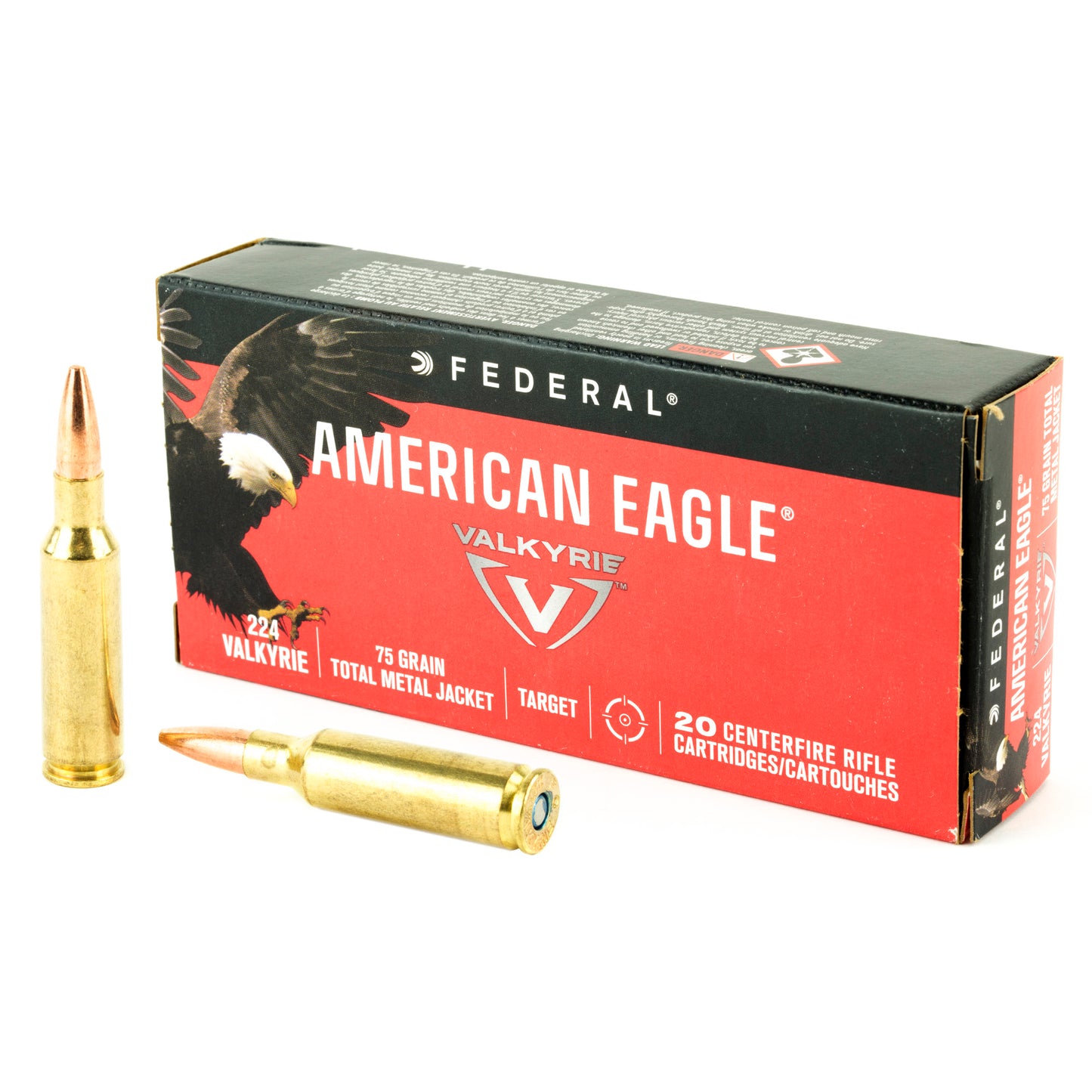 FED AM EAGLE 224VLK 75GR TMJ 20/200