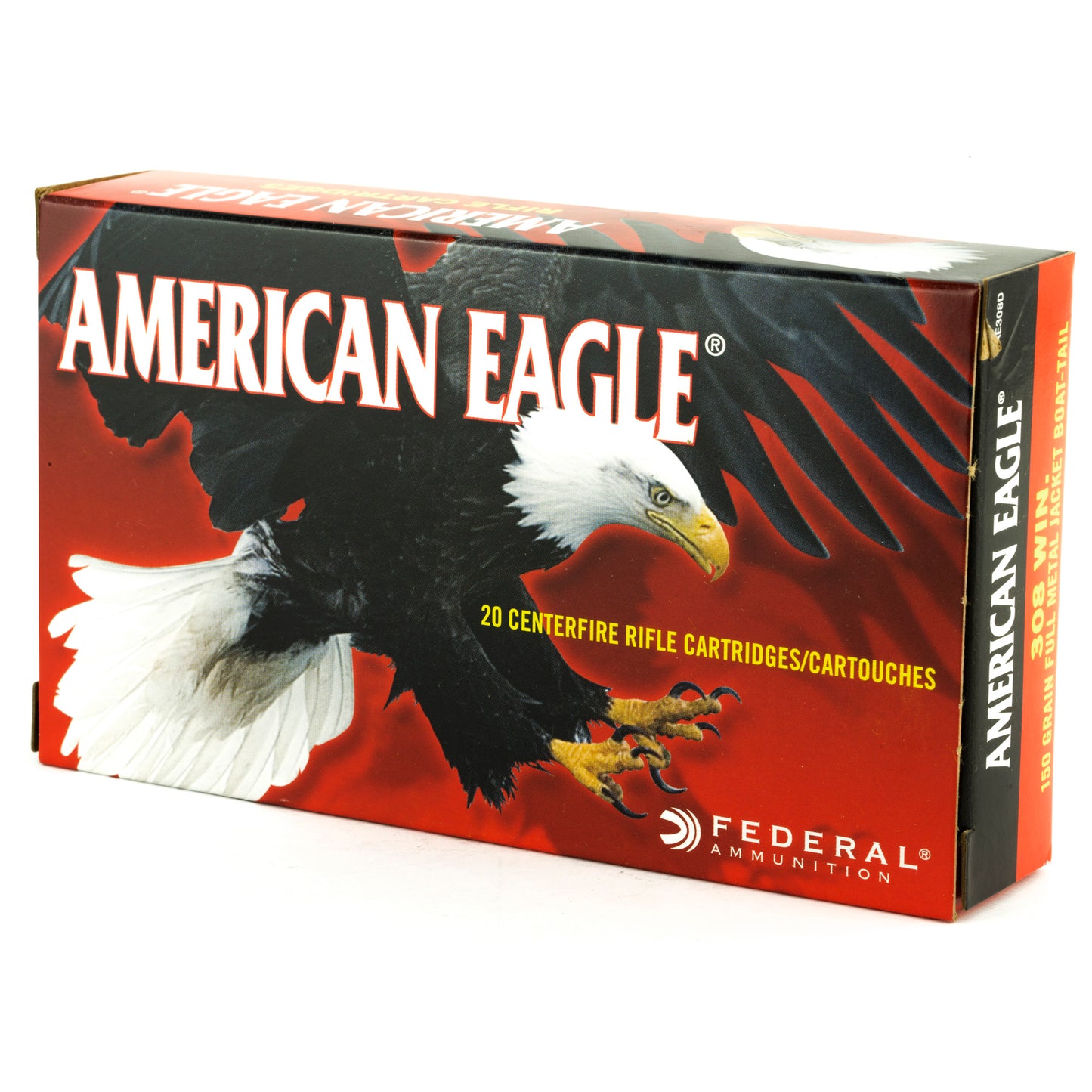 FED AM EAGLE 308 150GR FMJ 20/500