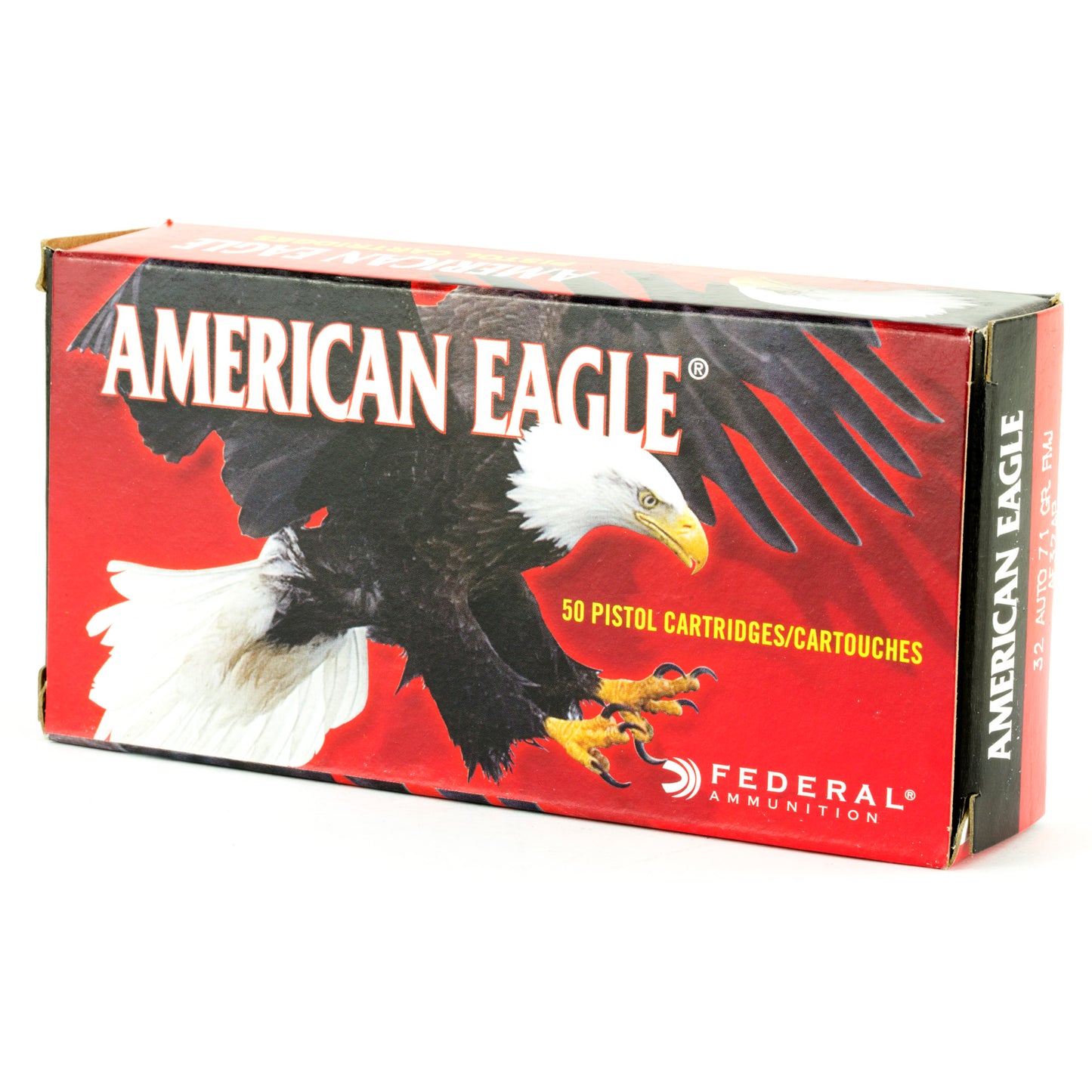 FED AM EAGLE 32ACP 71GR FMJ 50/1000