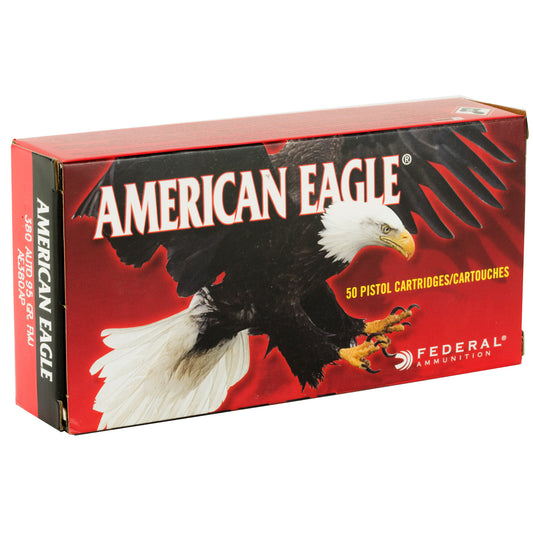 FED AM EAGLE 380ACP 95GR FMJ 50/1000