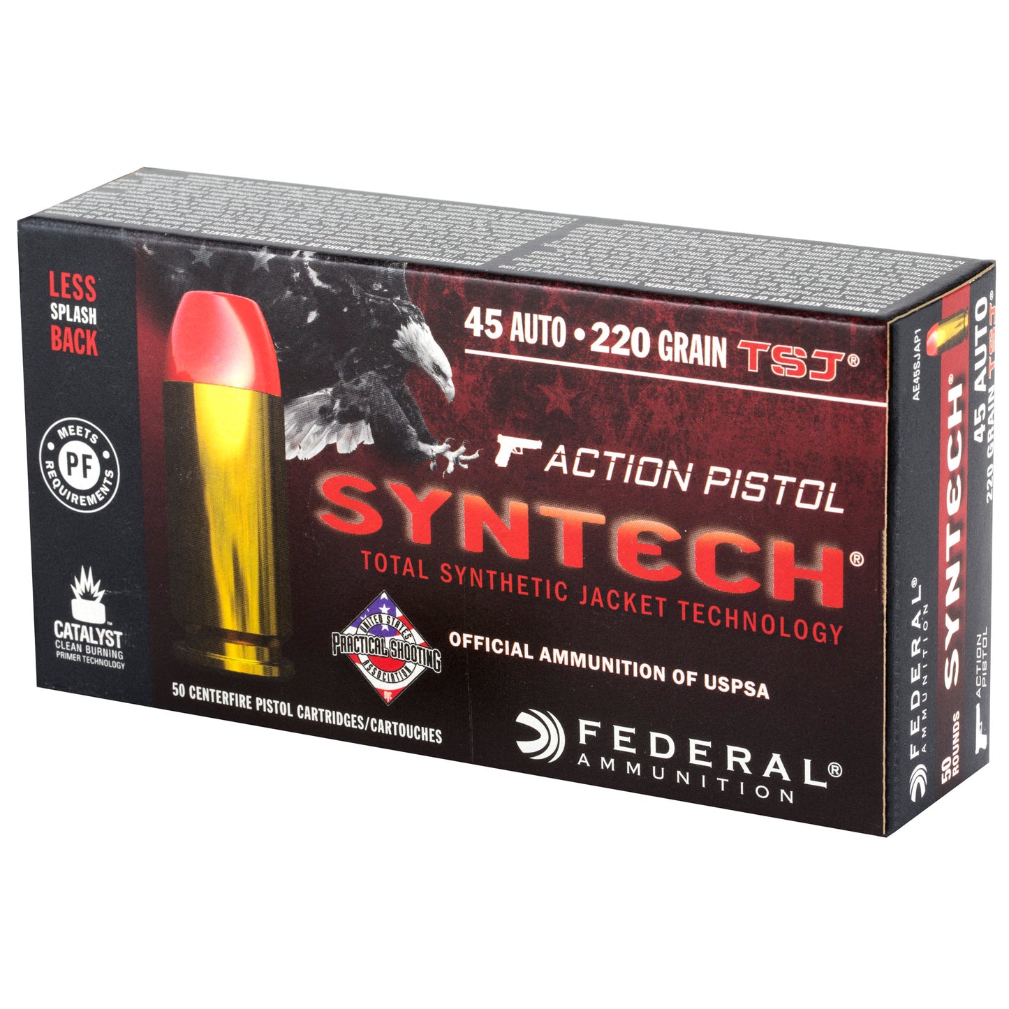 FED SYNTECH 45ACP 220GR TSJ 50/500