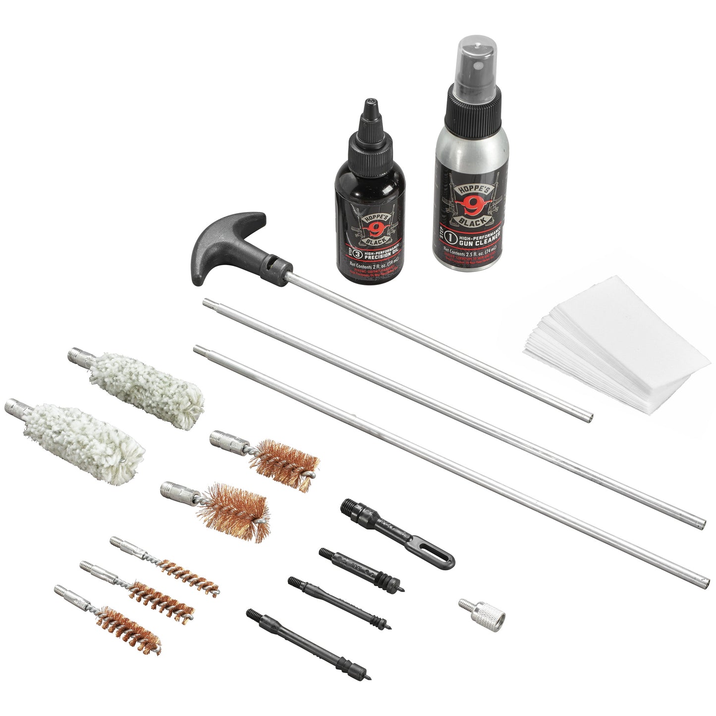 HOPPES BLACK UNIVERSAL CLEANING KIT