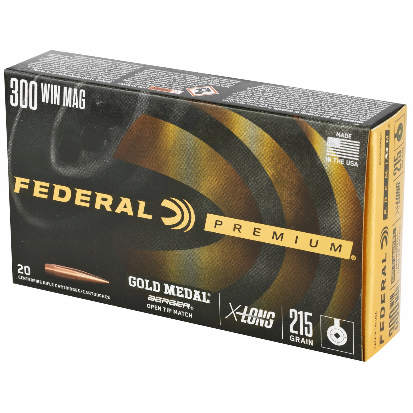 FED GOLD MDL 300WN 215GR HB 20/200