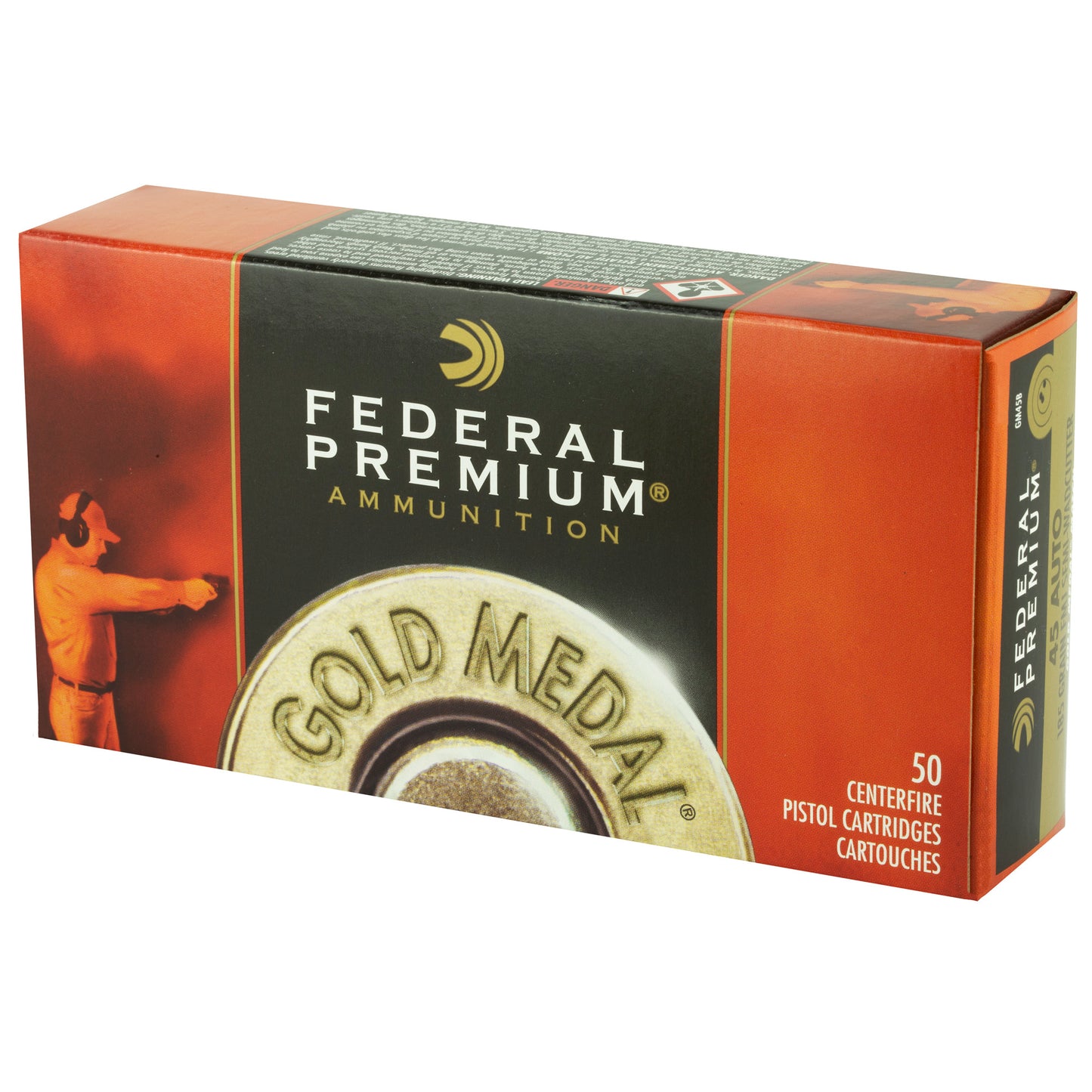 FED GOLD MDL 45ACP 185 FM/SW 50/1000