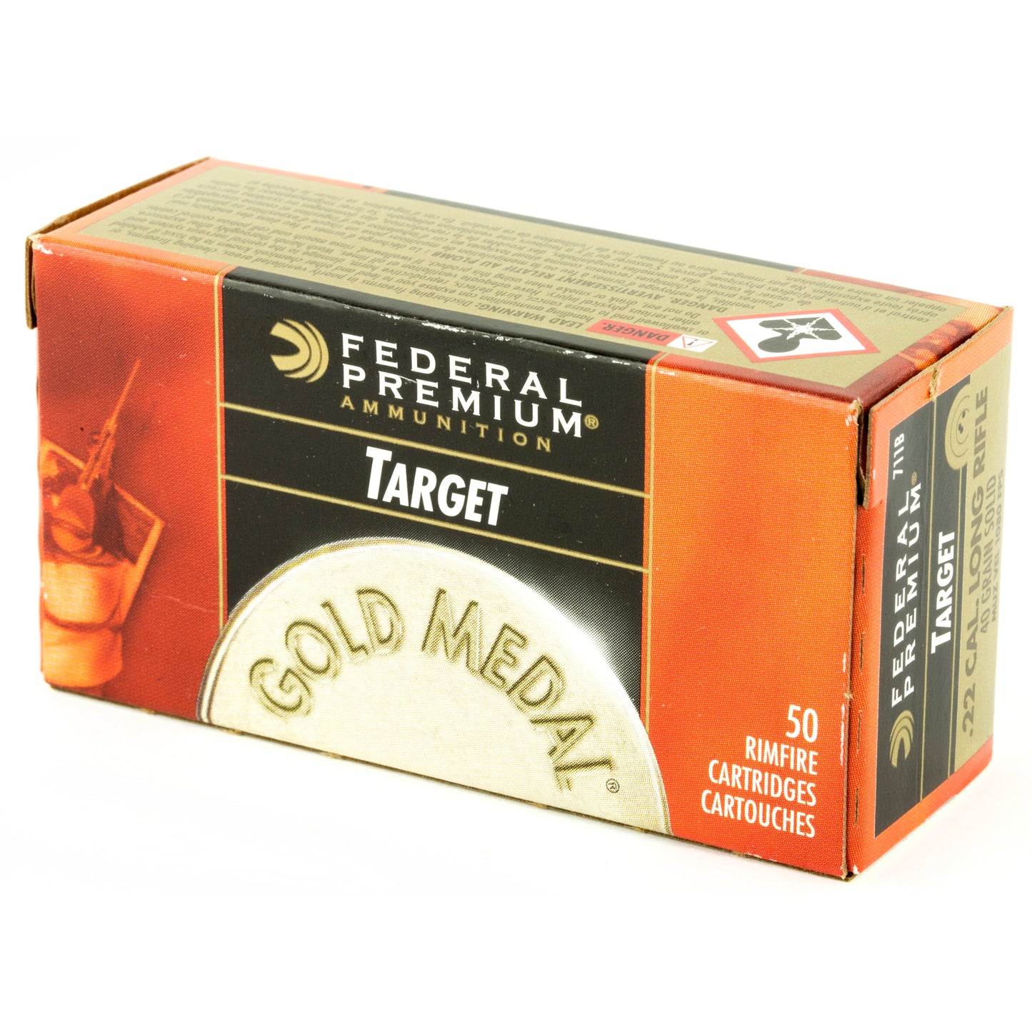 FED GOLD MDL 22LR 40GR TGT 50/5000