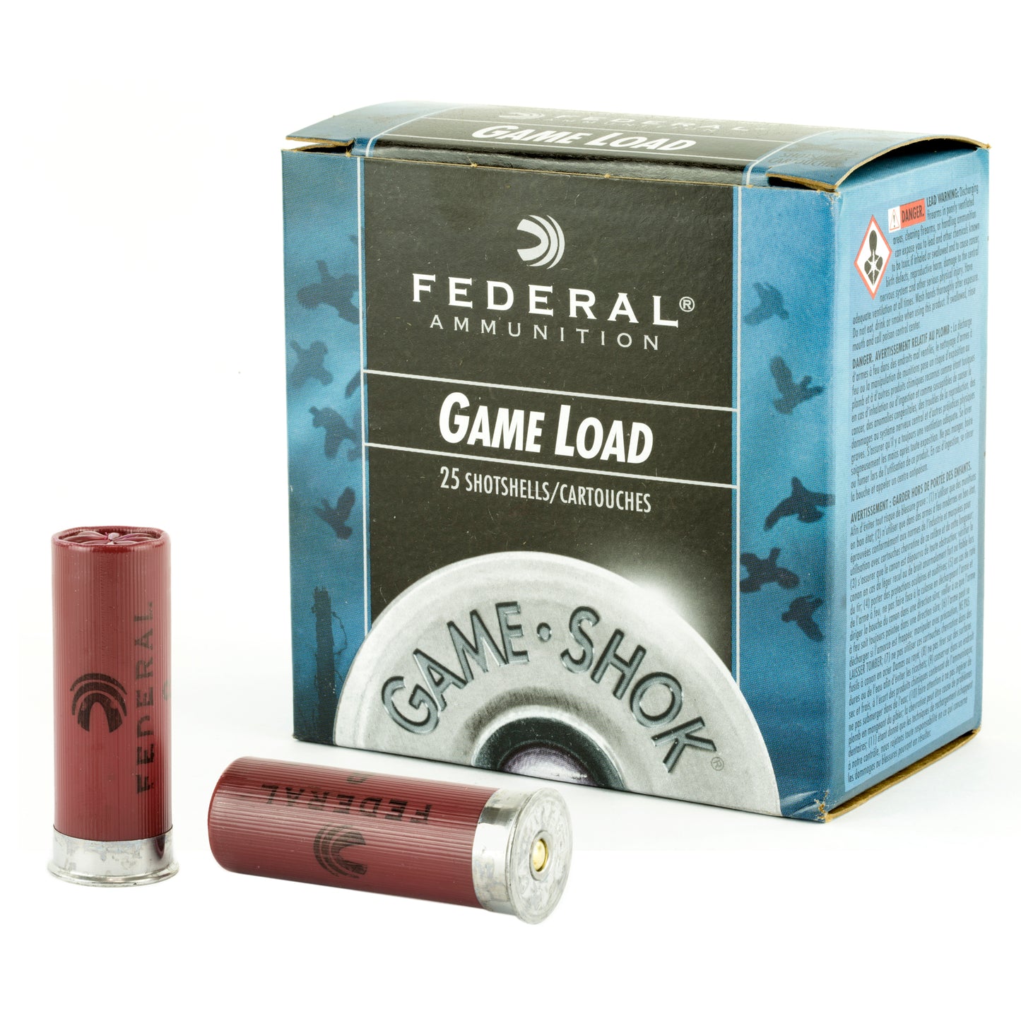 FED GAME LOAD 12GA 2 3/4 #8 25/250