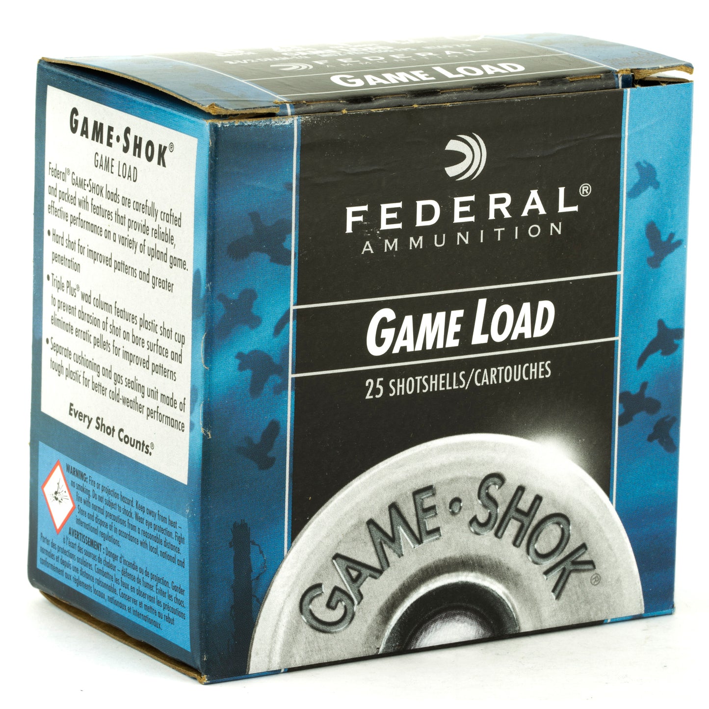 FED GAME LOAD 16GA 2 3/4 #7.5 25/250