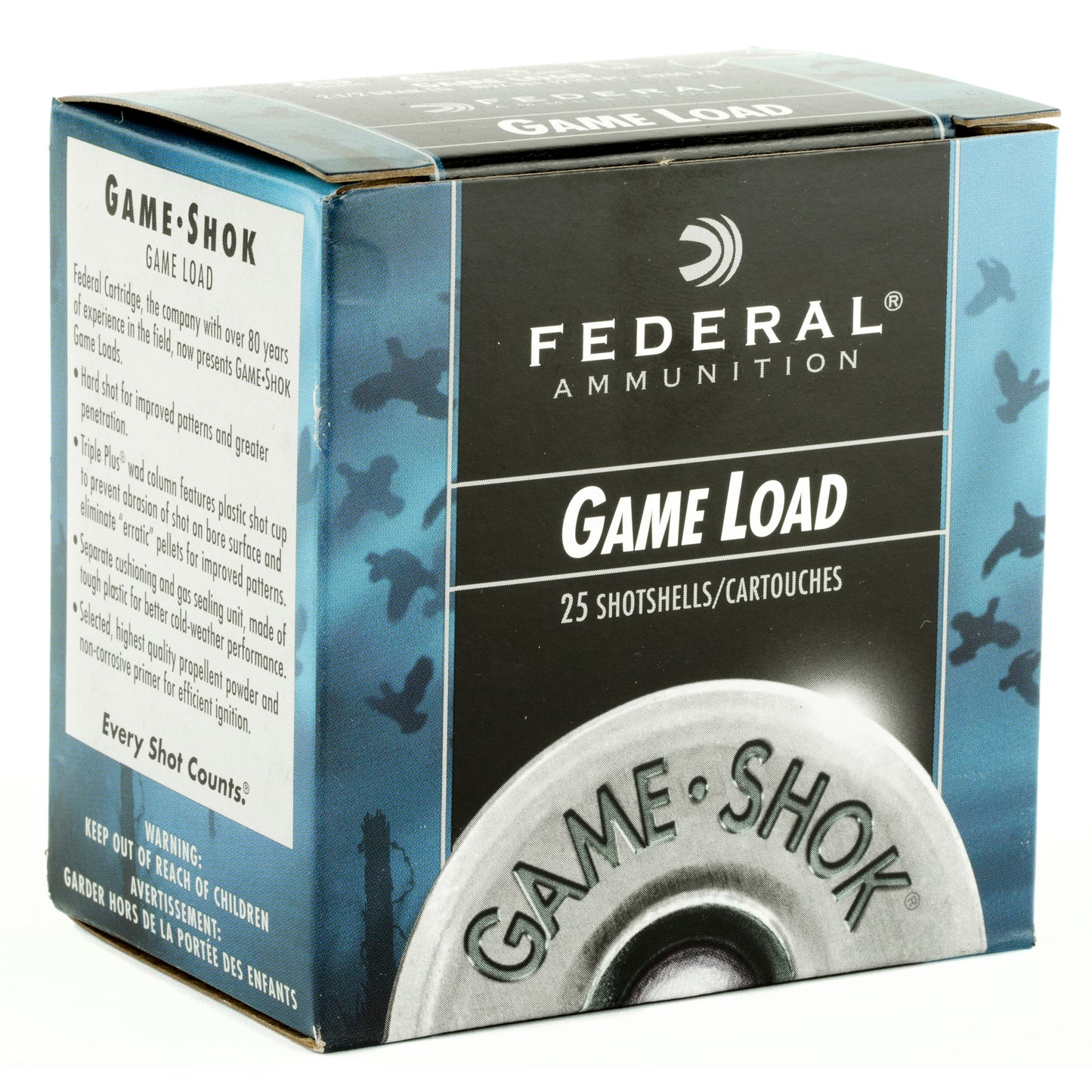 FED GAME LOAD 20GA 2 3/4 #7.5 25/