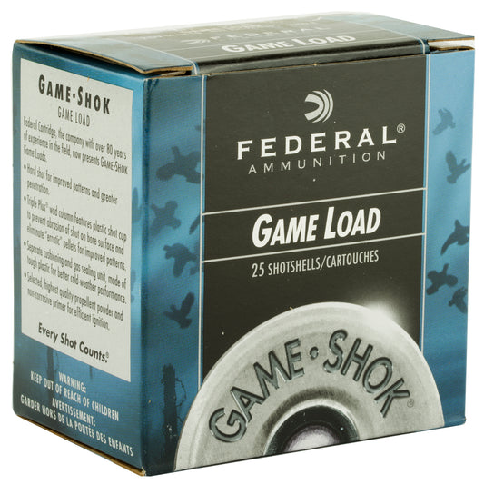 FED GAME LOAD 20GA 2 3/4 #8 25/250