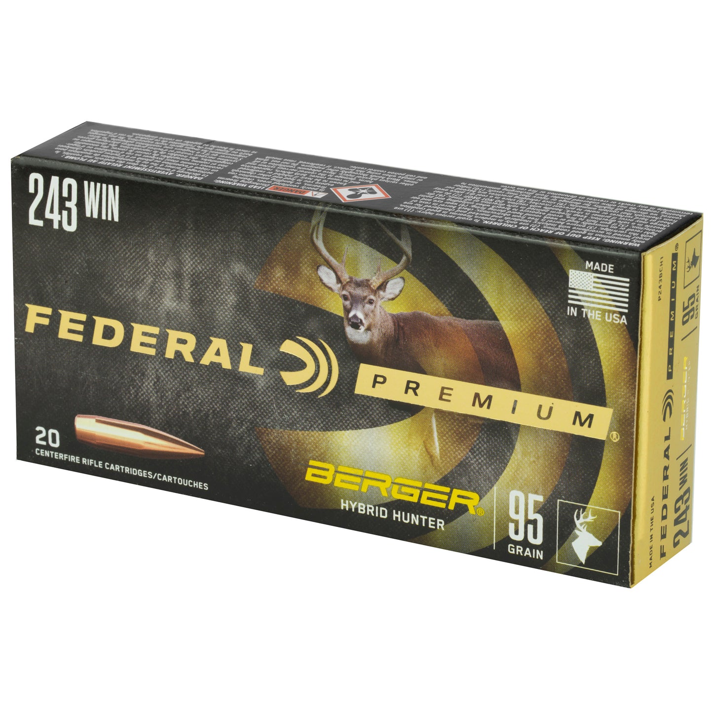 FED PRM 243WIN 95GR HYB HTR 20/200