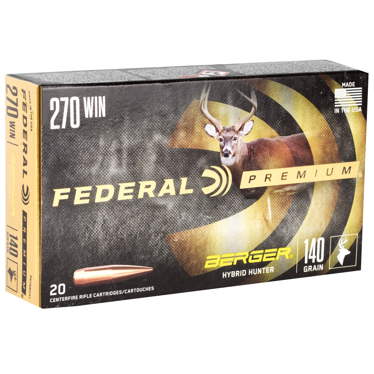 FED PRM 270WIN 140GR HYB HTR 20/200