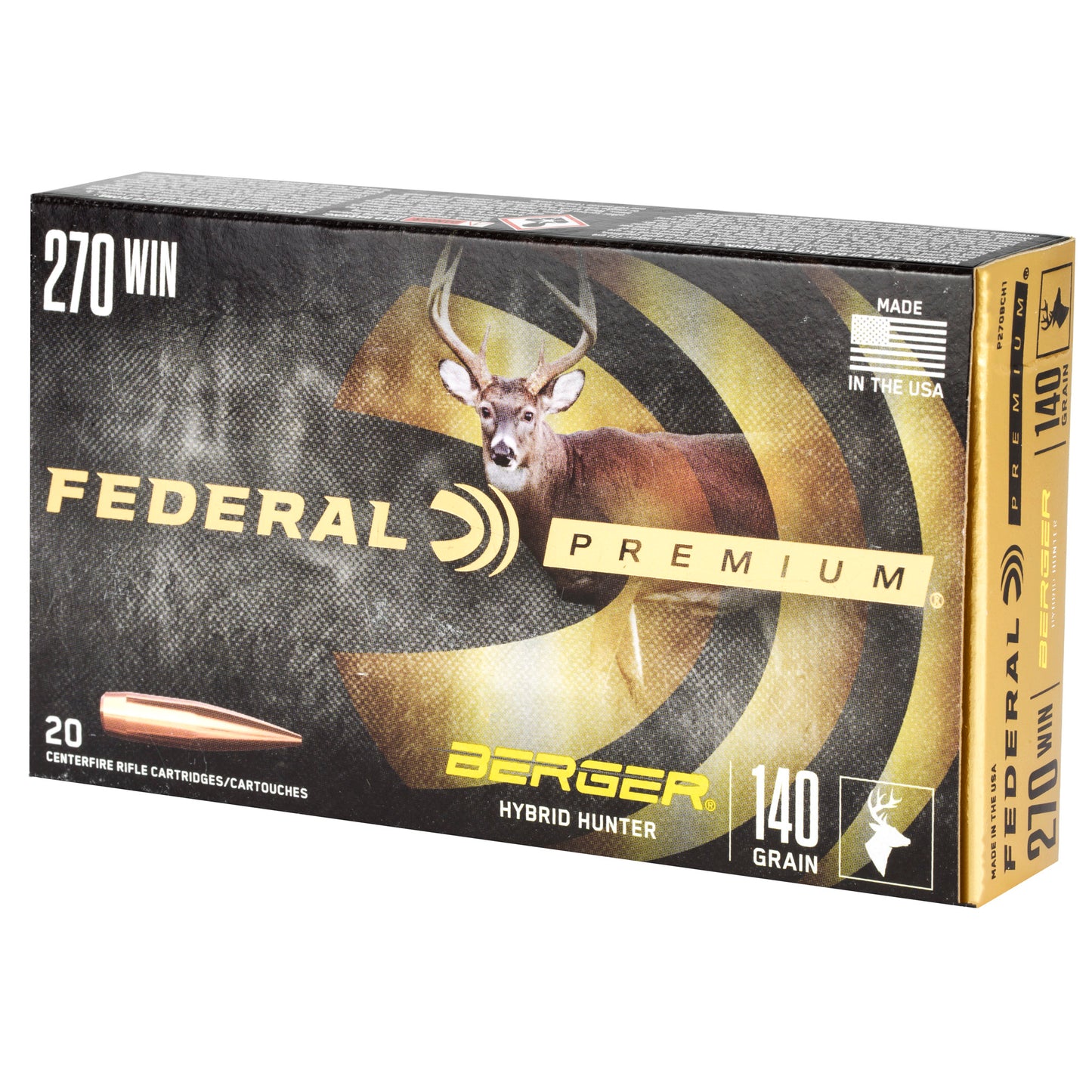 FED PRM 270WIN 140GR HYB HTR 20/200