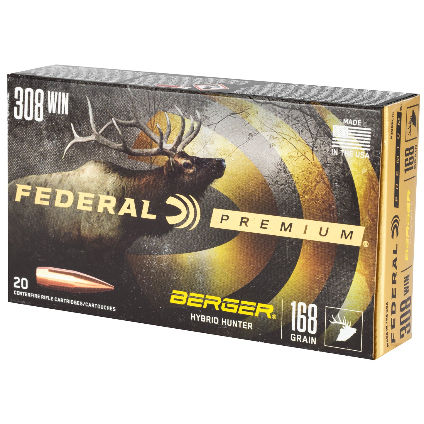 FED PRM 308WIN 168GR HYB HTR 20/200