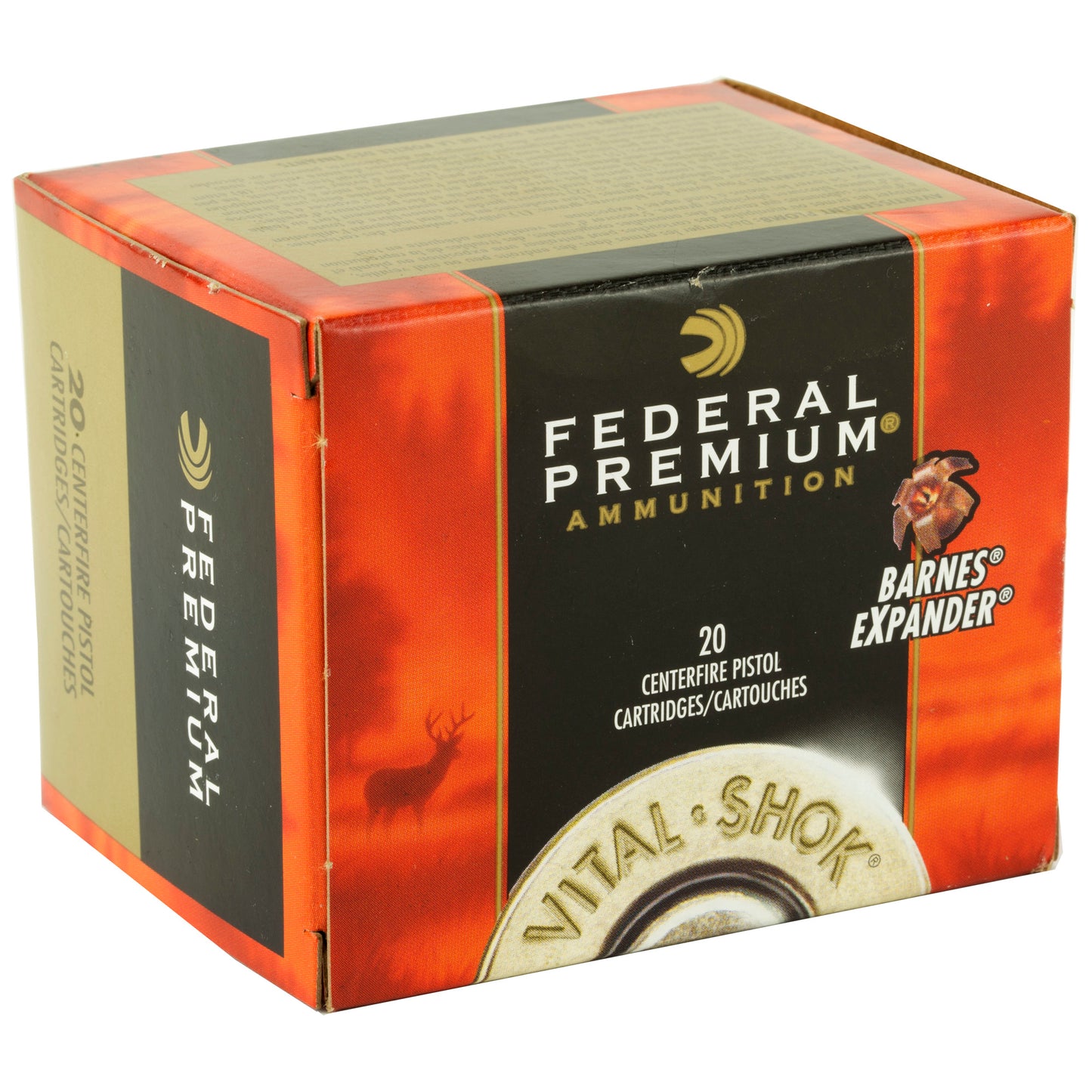 FED PRM 460S&W 275GR BRNS EXP 20/200