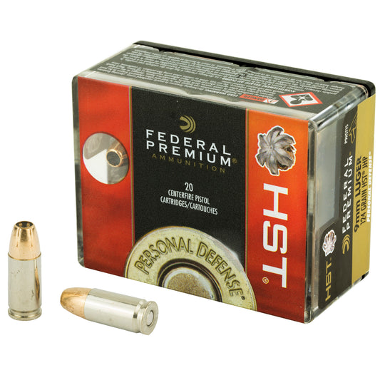 FED PRM HST 9MM 124GR JHP 20/200