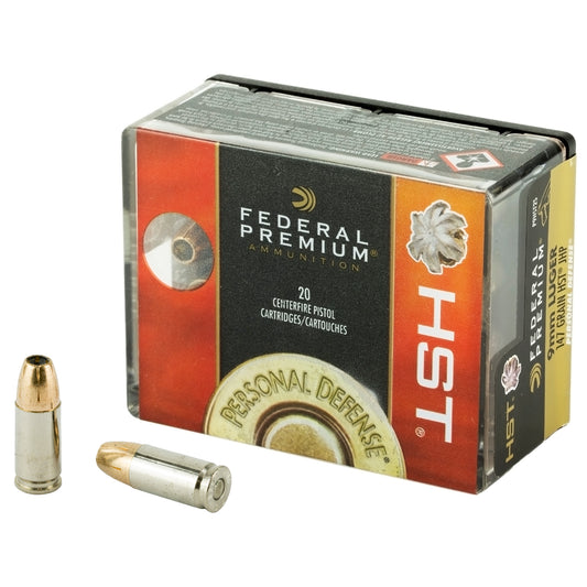 FED PRM HST 9MM 147GR JHP 20/200