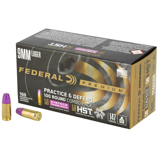 FED PRCTC &DFND 9MM HST/SYN 147GR