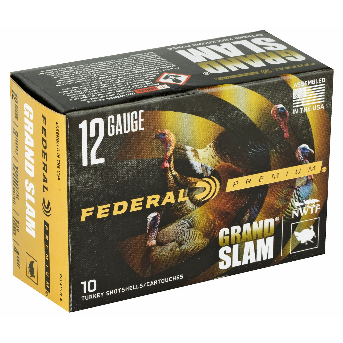 FED GRAND SLAM 12GA 3 #4 1.75OZ 10/