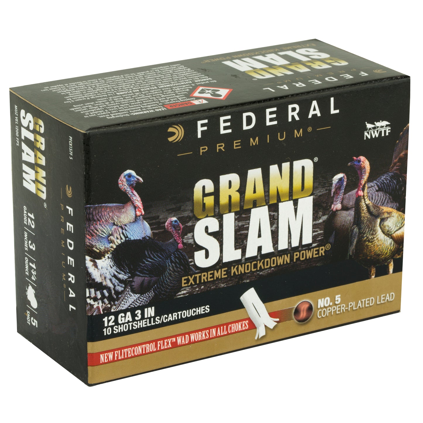 FED GRAND SLAM 12GA 3 #5 1.75OZ 10/