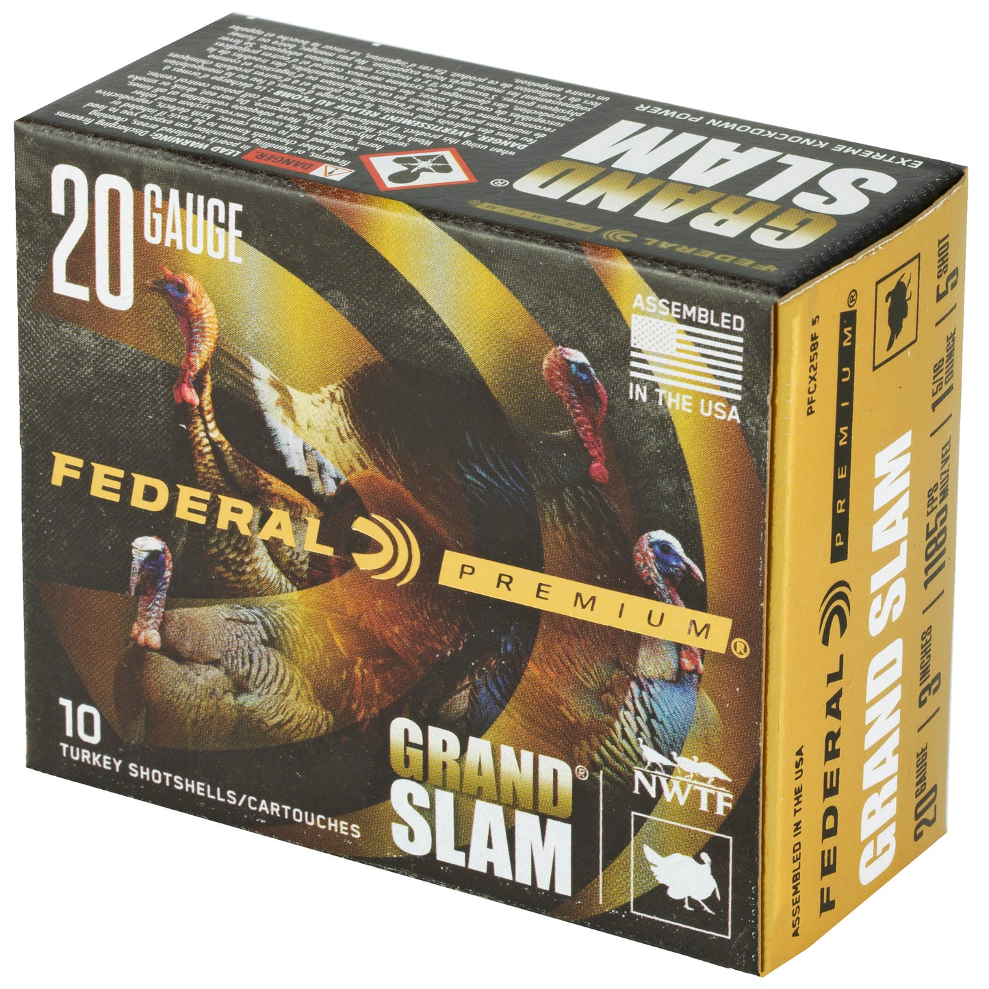 FED GRAND SLAM 20GA 3 #5 1-5/16OZ