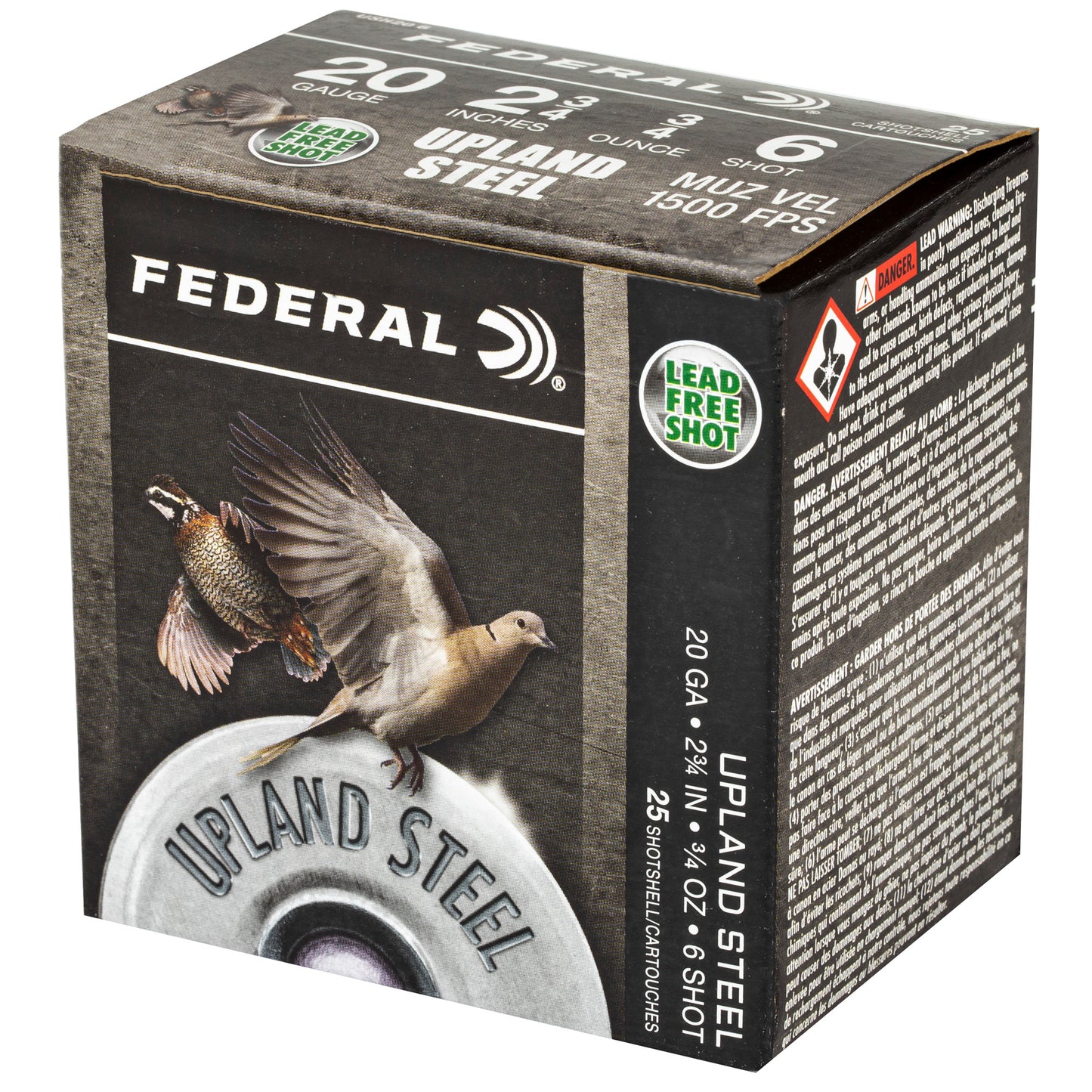 FED UPLND STL 20GA 2.75 #6 25/250