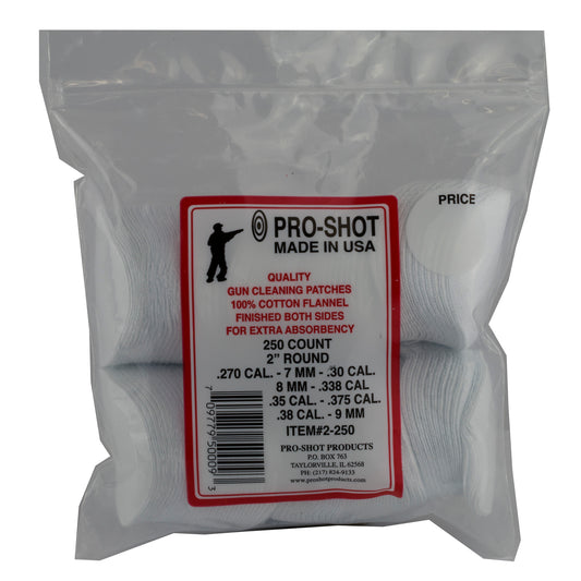 PRO-SHOT PATCH 270-38 CAL 2 250PK