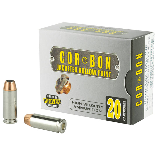 CORBON 10MM 165GR JHP 20/500