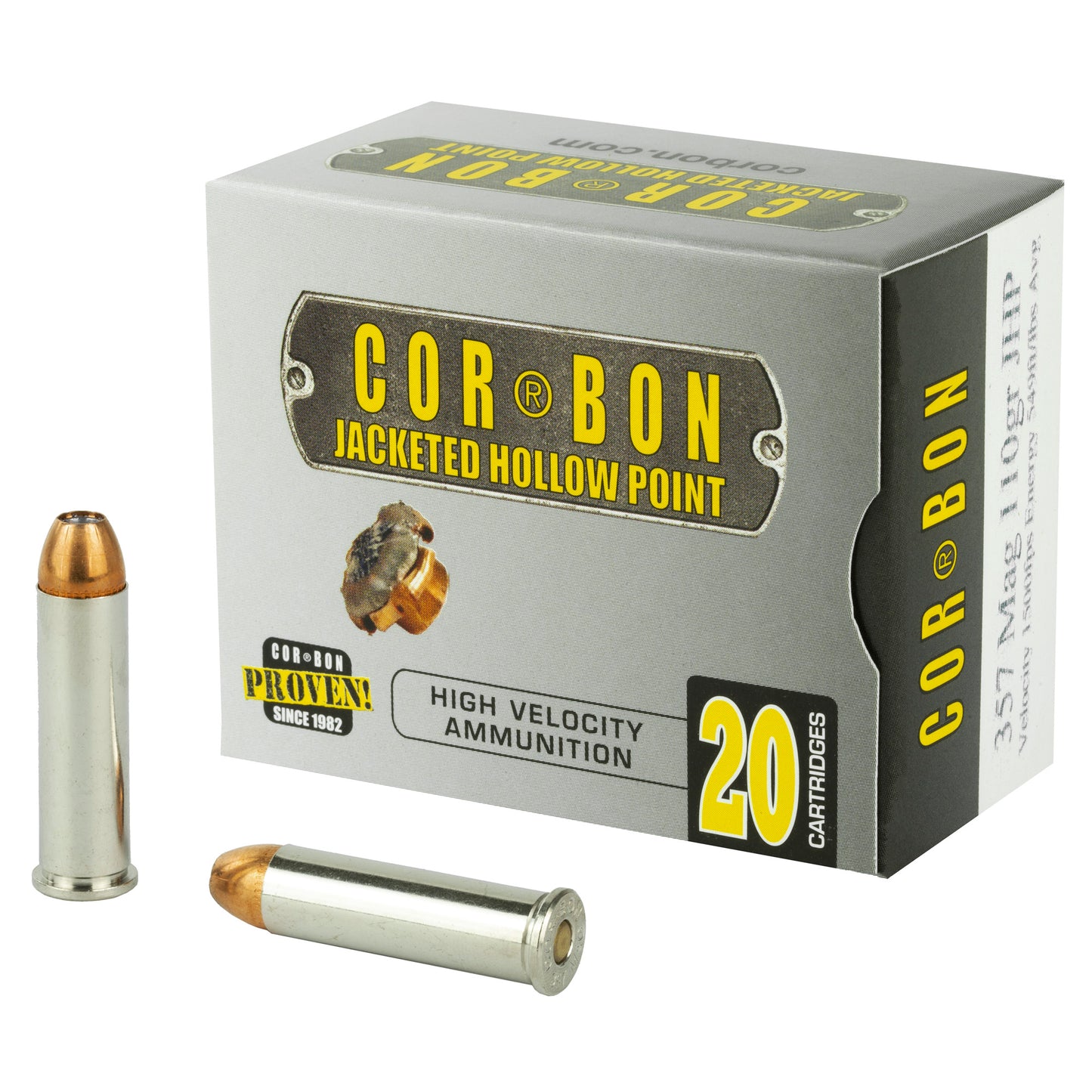 CORBON 357MAG 110GR JHP 20/500