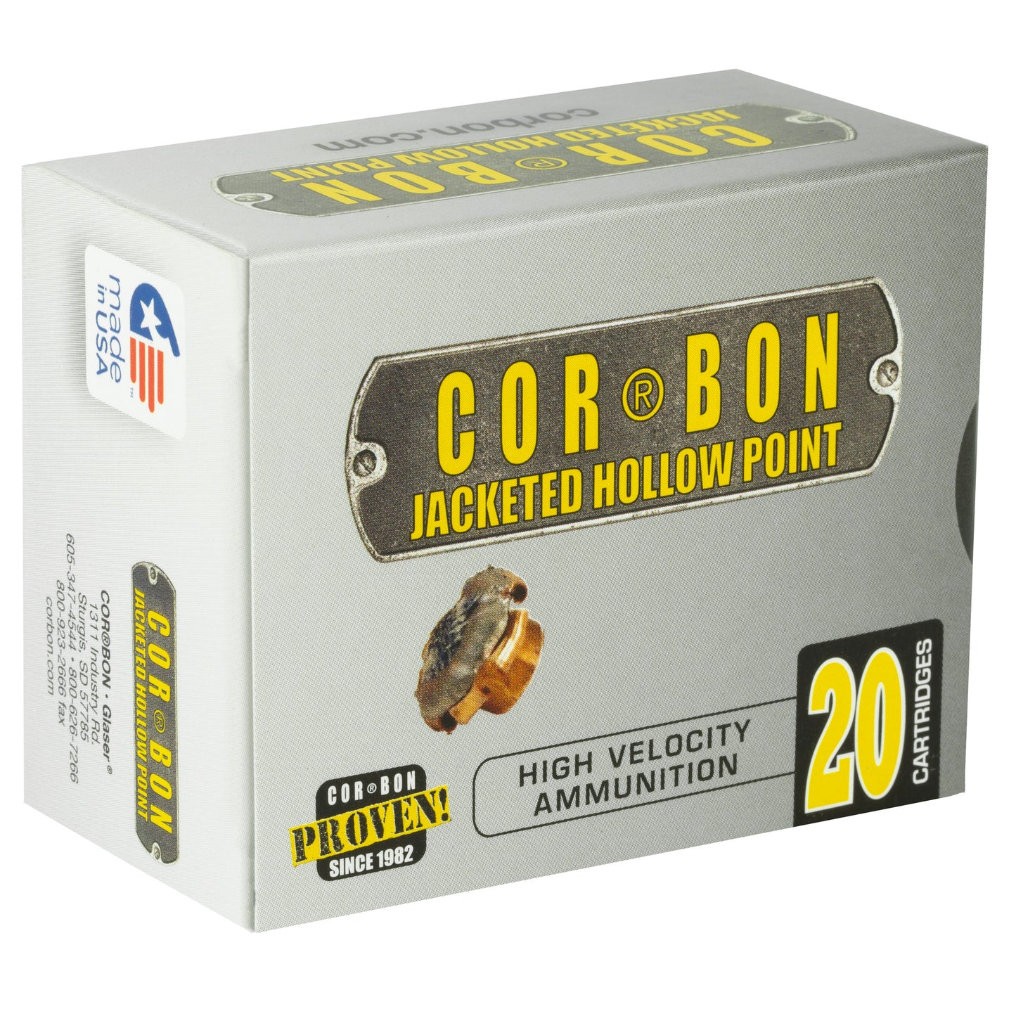 CORBON 357MAG 110GR JHP 20/500