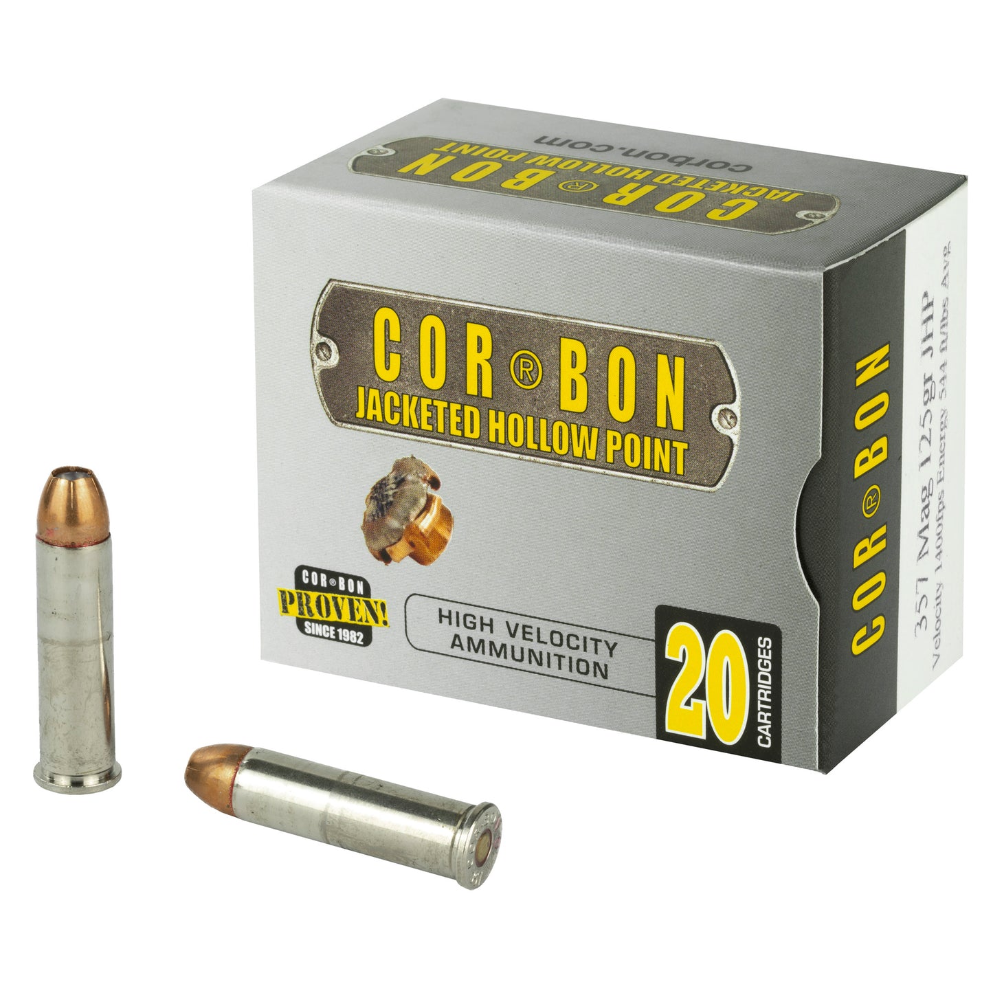 CORBON 357MAG 125GR JHP 20/500