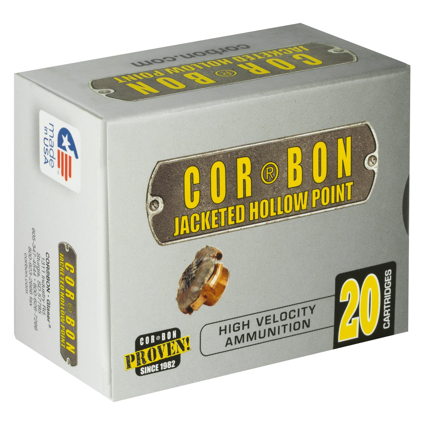 CORBON 357MAG 125GR JHP 20/500