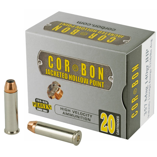 CORBON 357MAG 140GR JHP 20/500