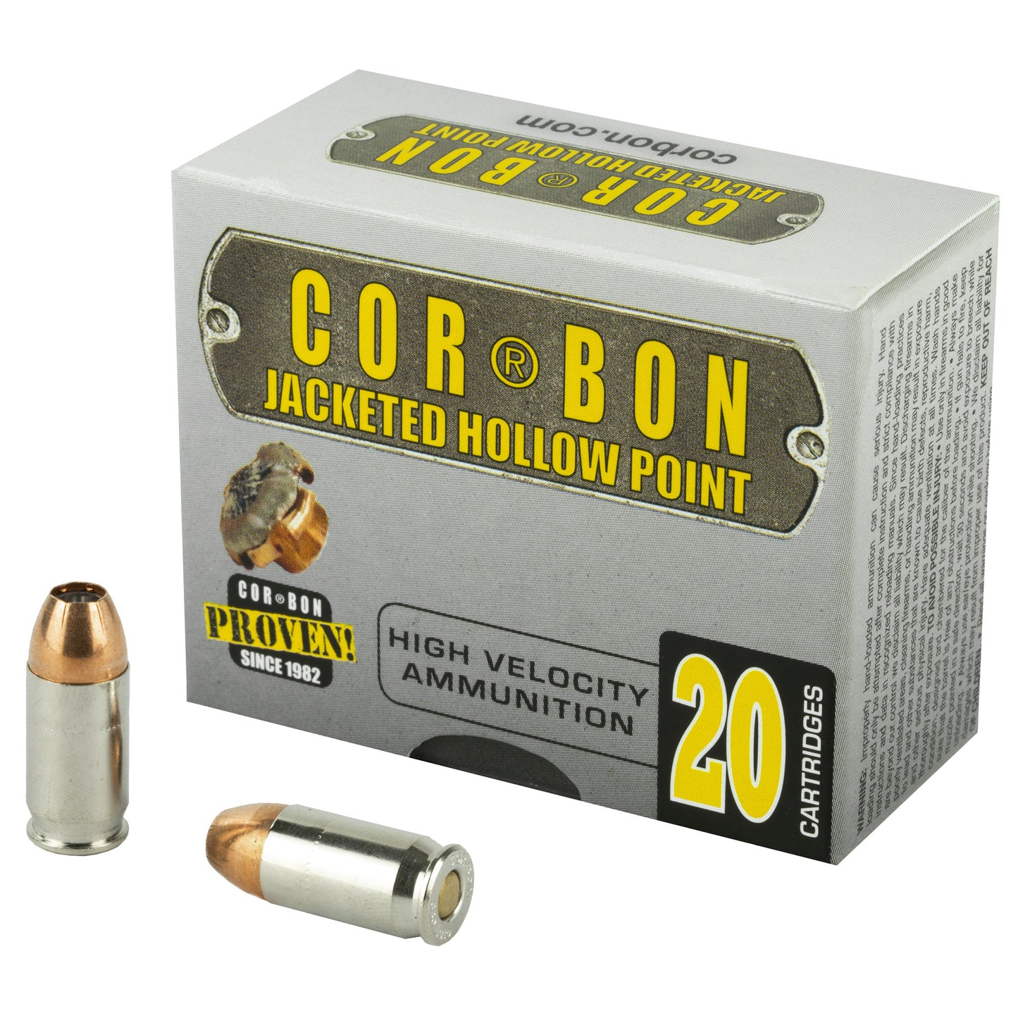 CORBON 380 ACP 90GR JHP 20/500