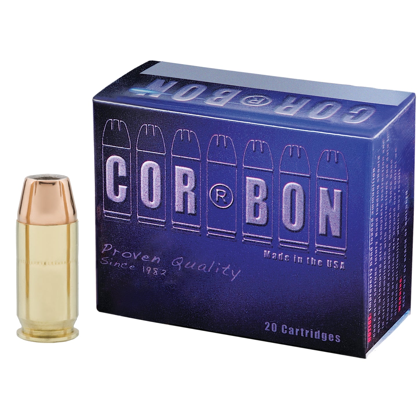 CORBON 45ACP+P 165GR JHP 20/500