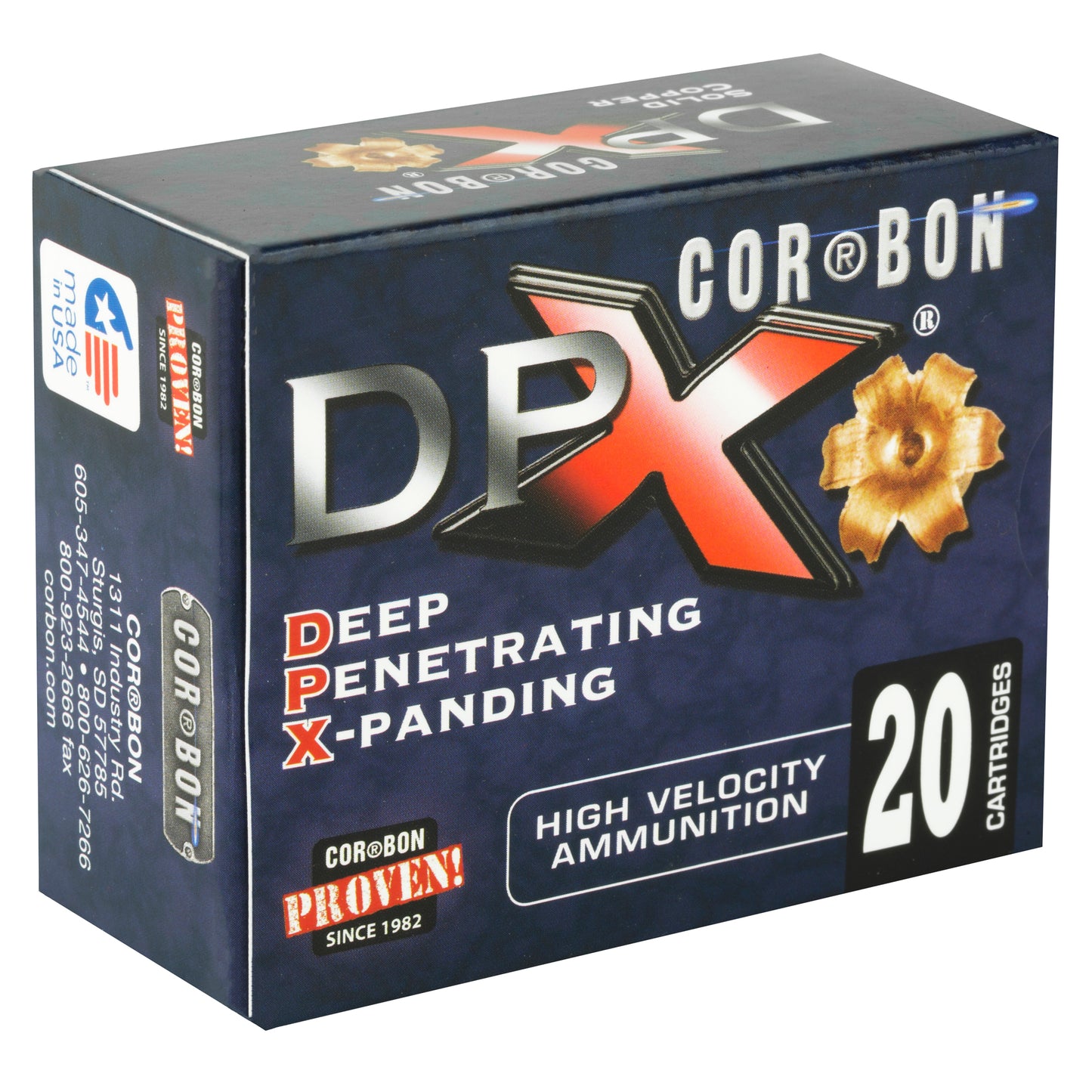 CORBON DPX 10MM 155GR BRNS X 20/500