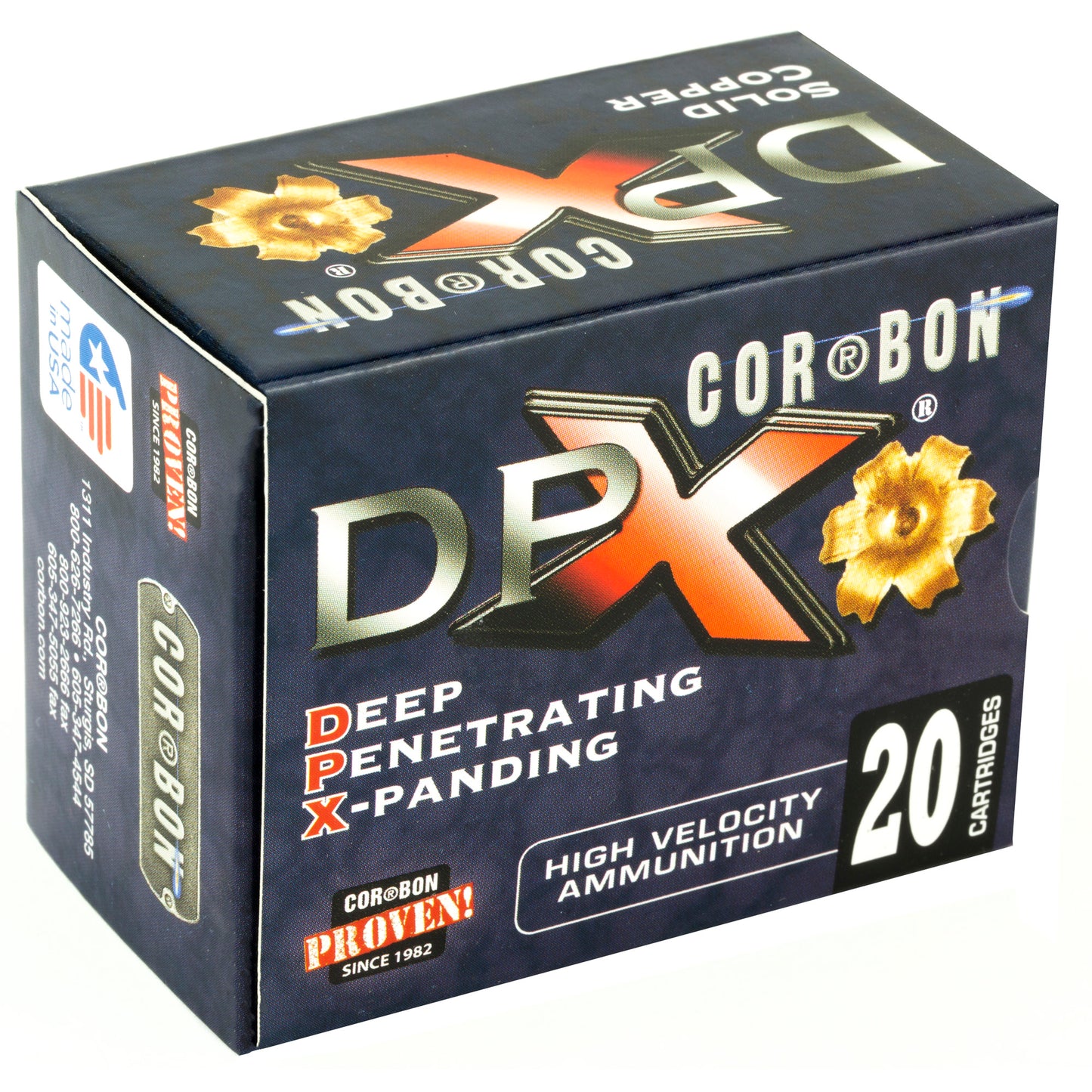 CORBON DPX 357MAG 125GR BRNS X 20/