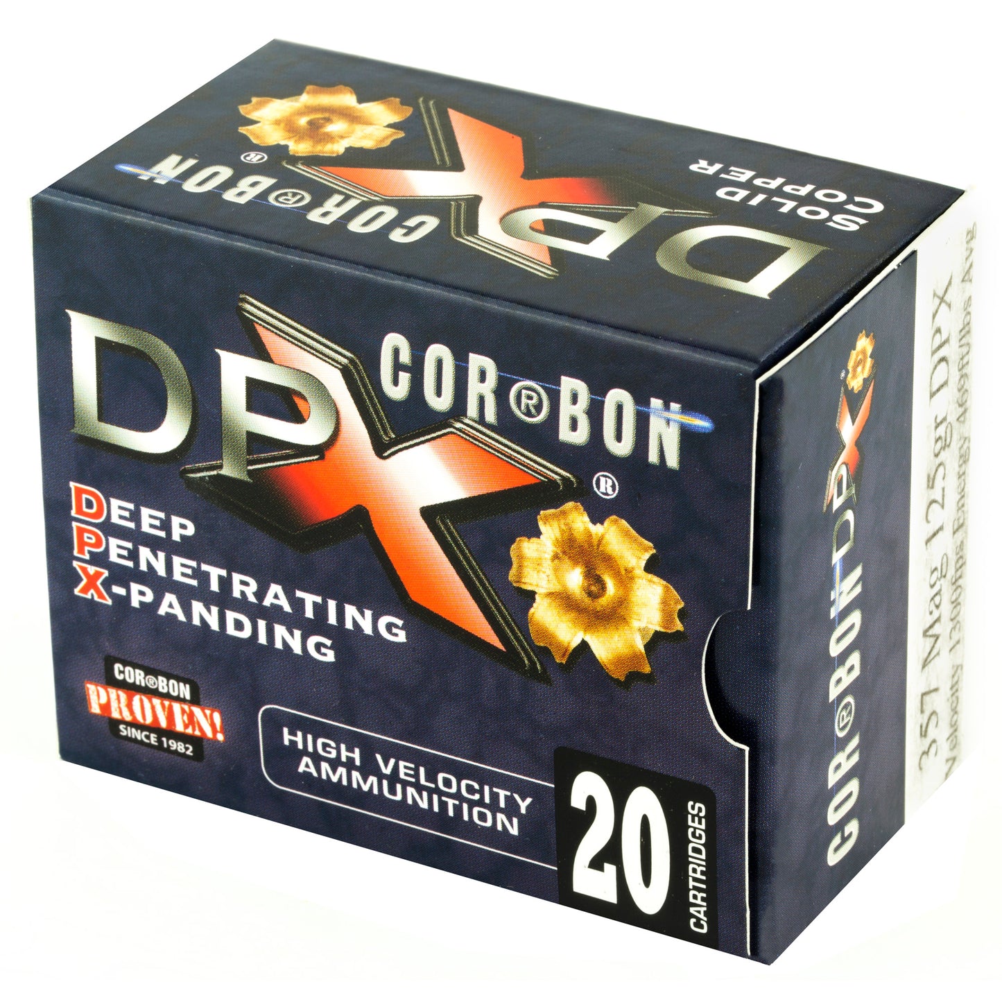 CORBON DPX 357MAG 125GR BRNS X 20/