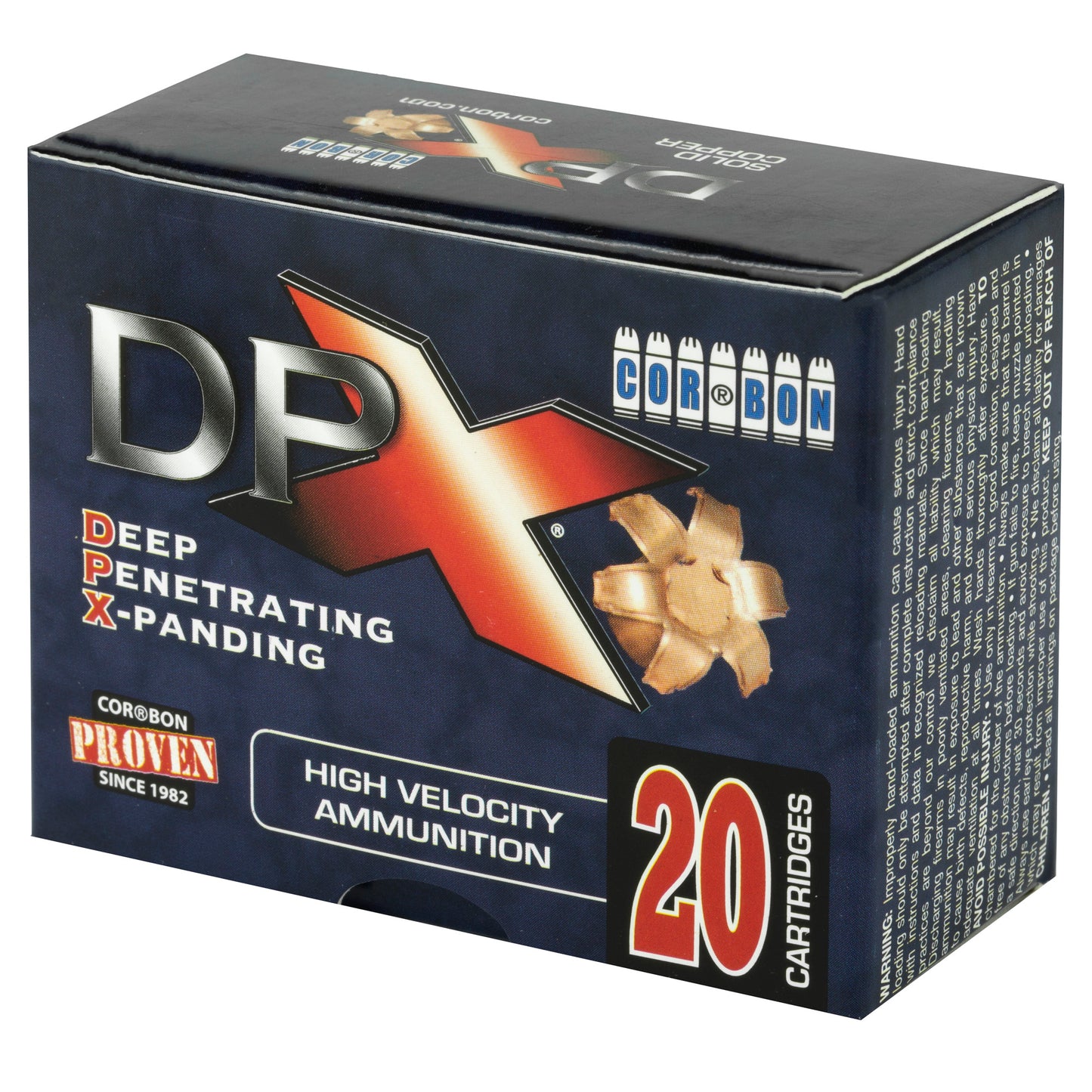 CORBON DPX 380ACP 80GR BRNS X 20/500