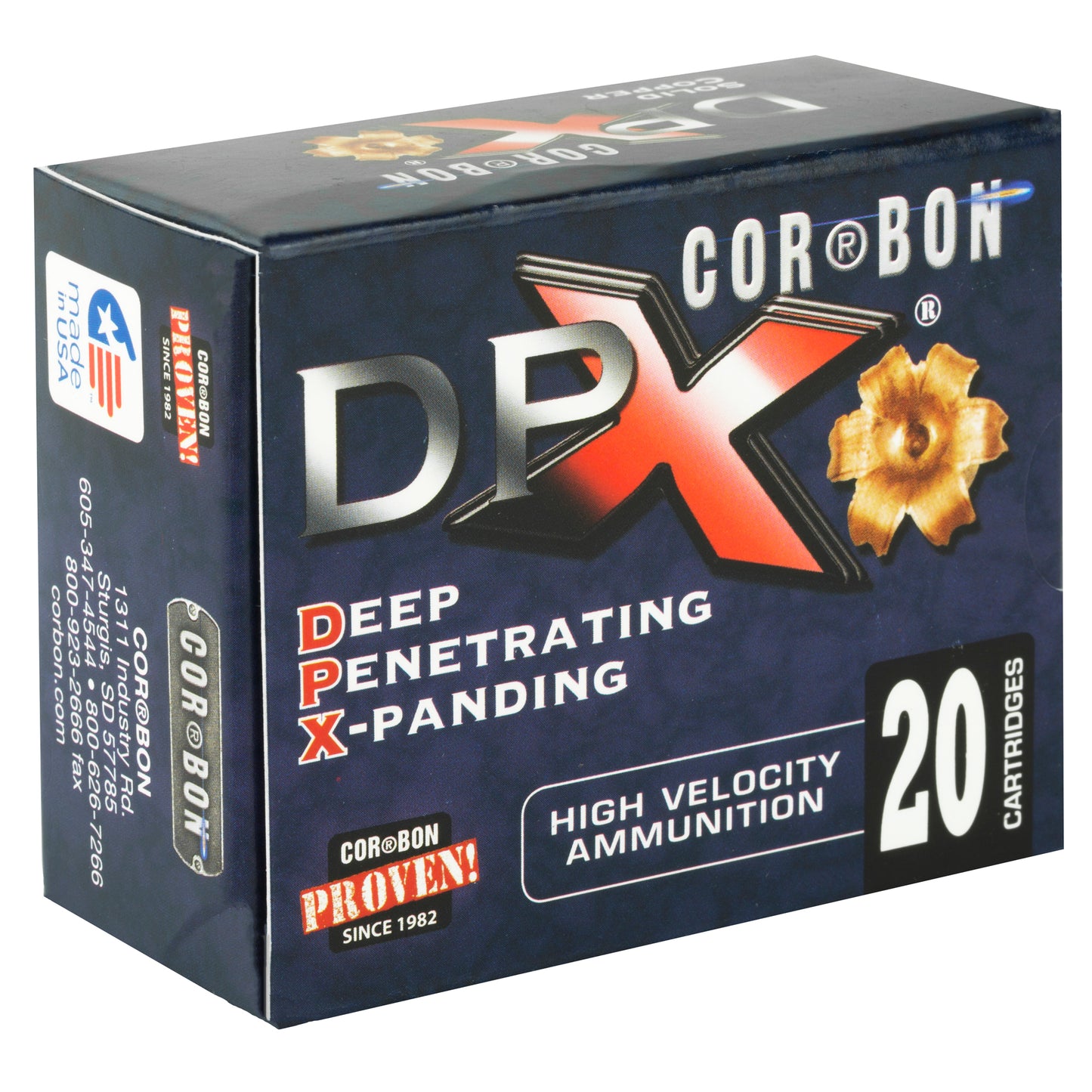 CORBON DPX 40SW 140GR BRNS X 20/500