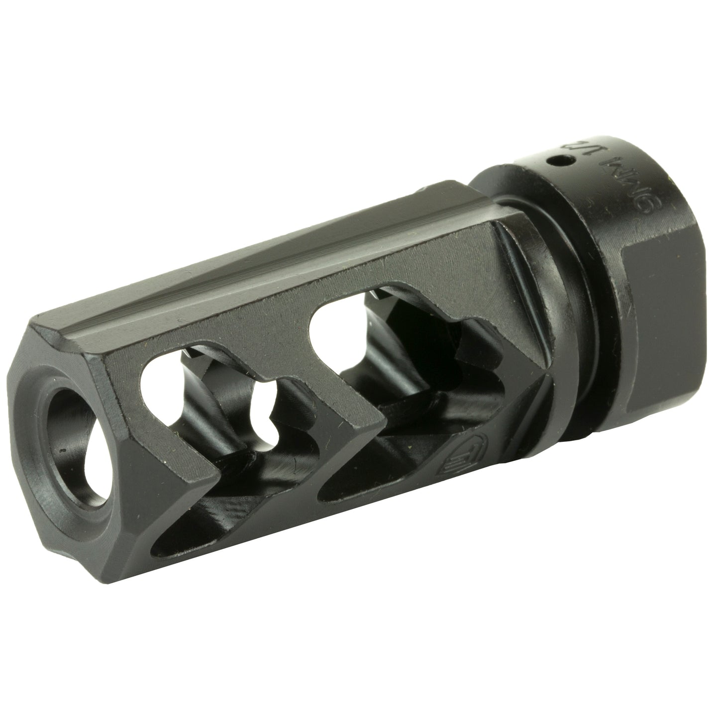 FORTIS MUZZLE BRAKE 9MM 1/2X36 BLK